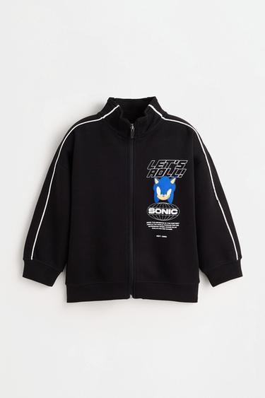 Sonic™ | SEGA zip sweatshirt — BLACK 1