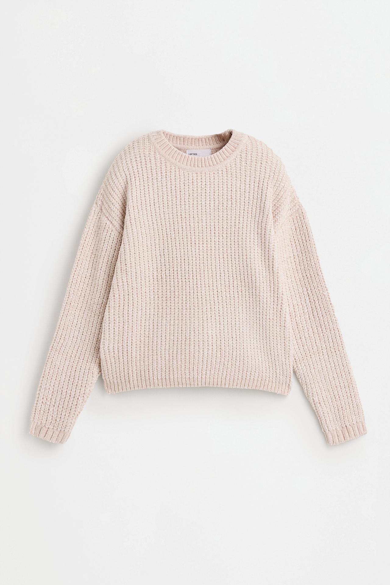 Chenille sweater — ECRU