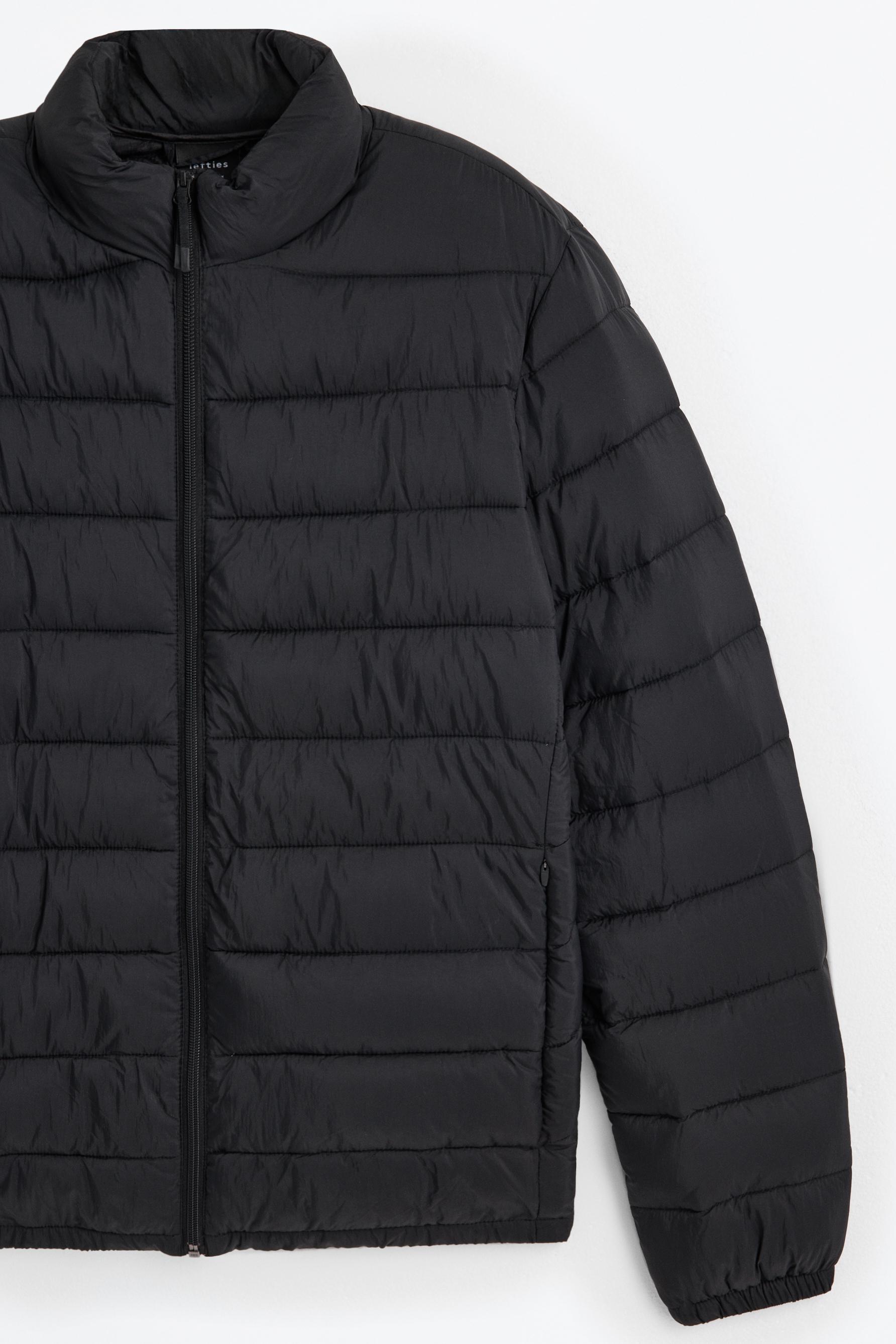 Lightweight quilted jacket — BLACK