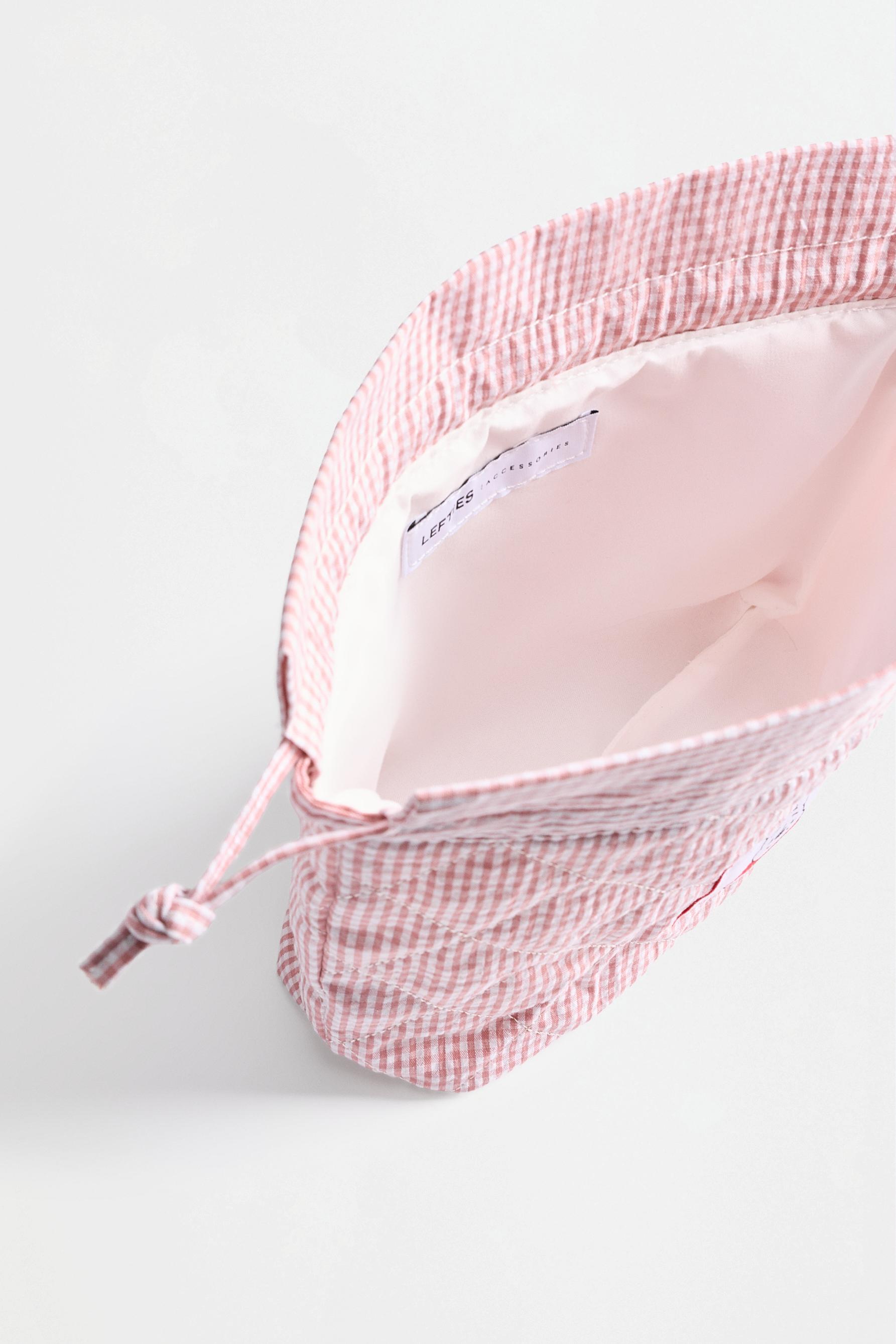 Winnie the Pooh ©Disney gingham toiletry bag — FADED PINK