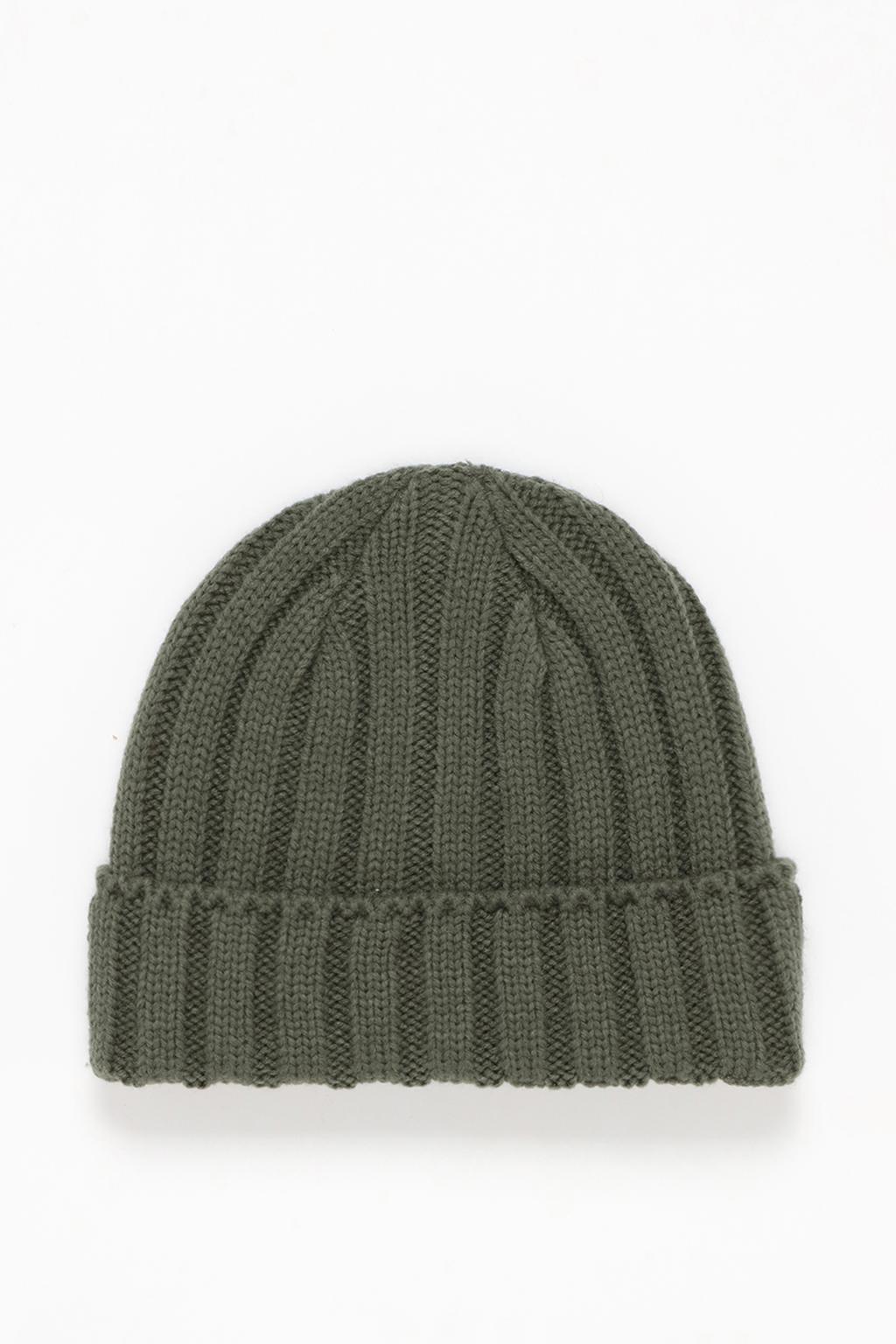 Wide ribbed beanie