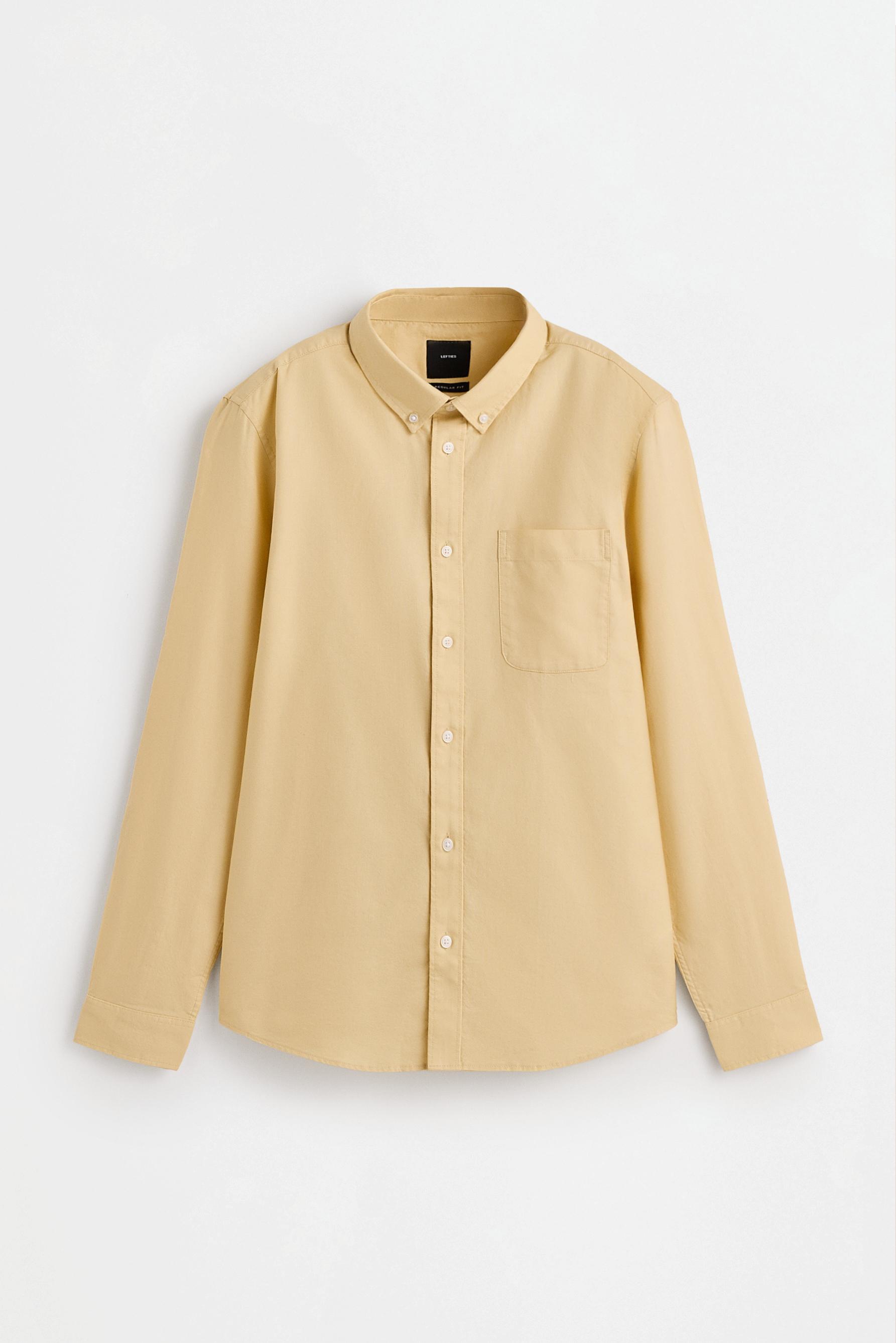 Oxford shirt — YELLOW