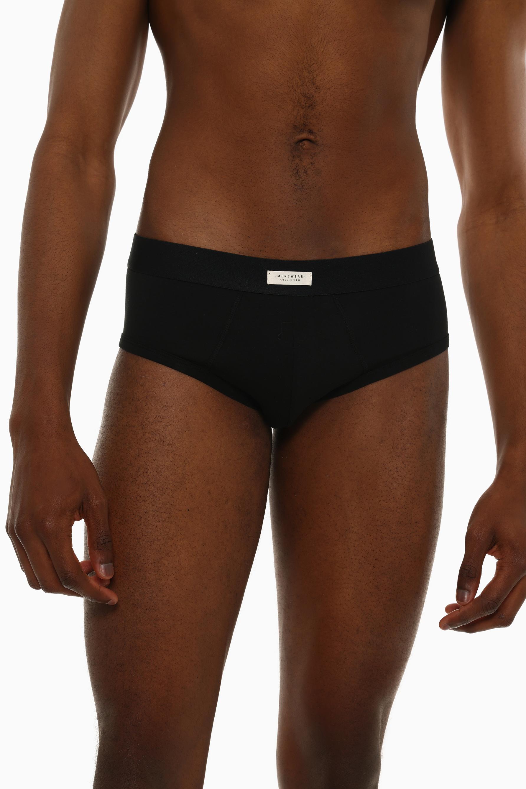 Briefs (3-Pack) — BLACK