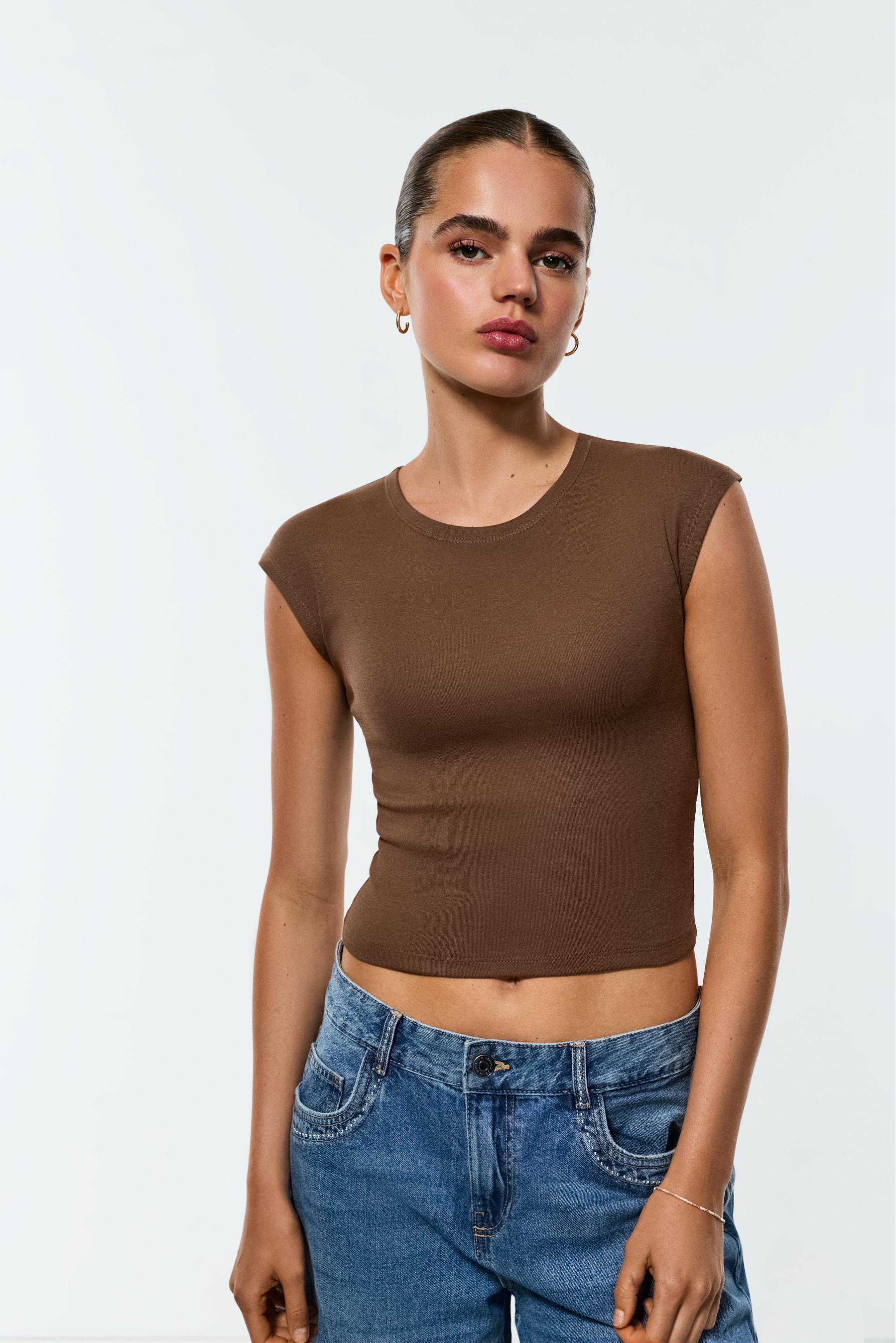Short sleeve T-shirt — CHOCOLATE