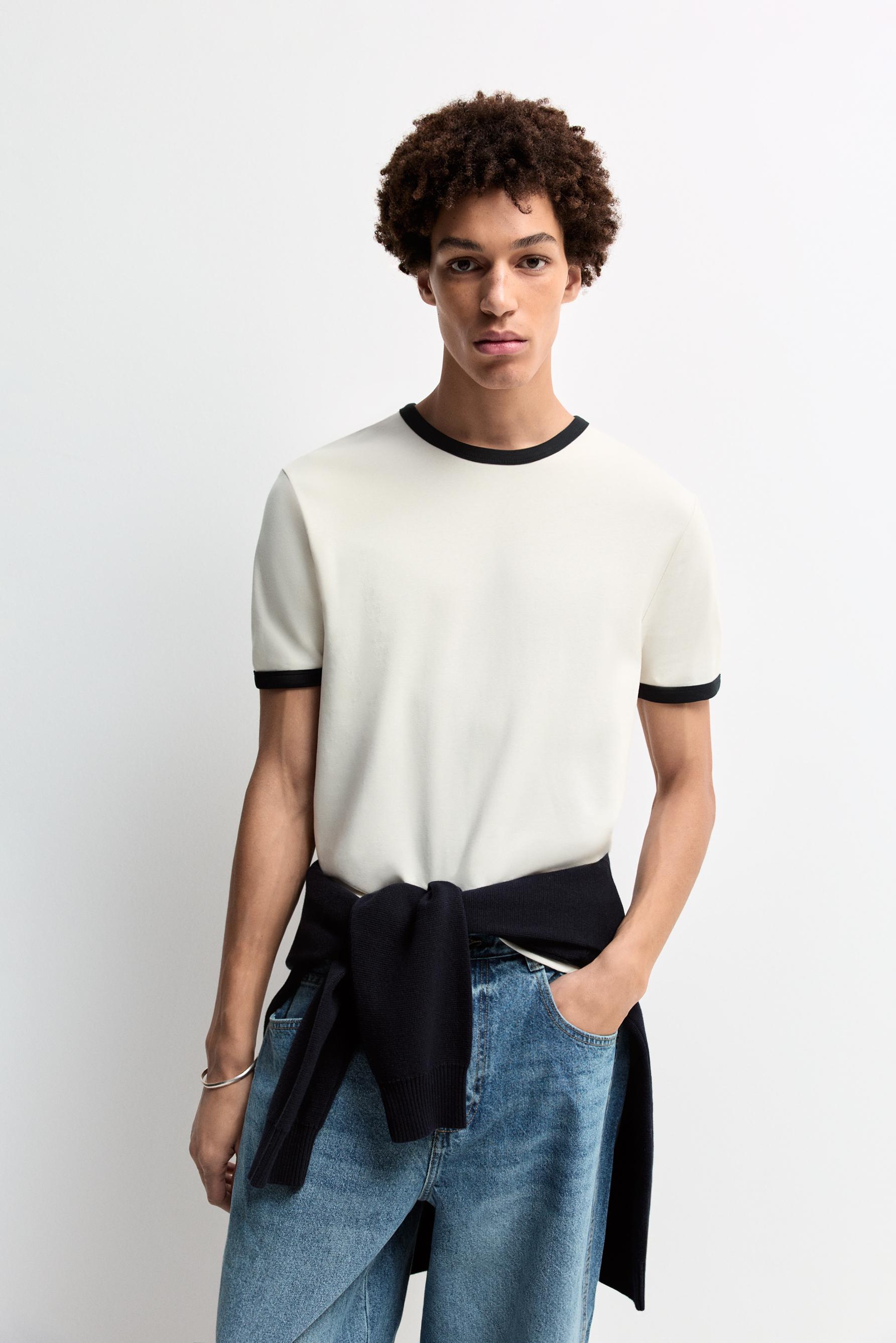 Contrast T-shirt — OFF WHITE