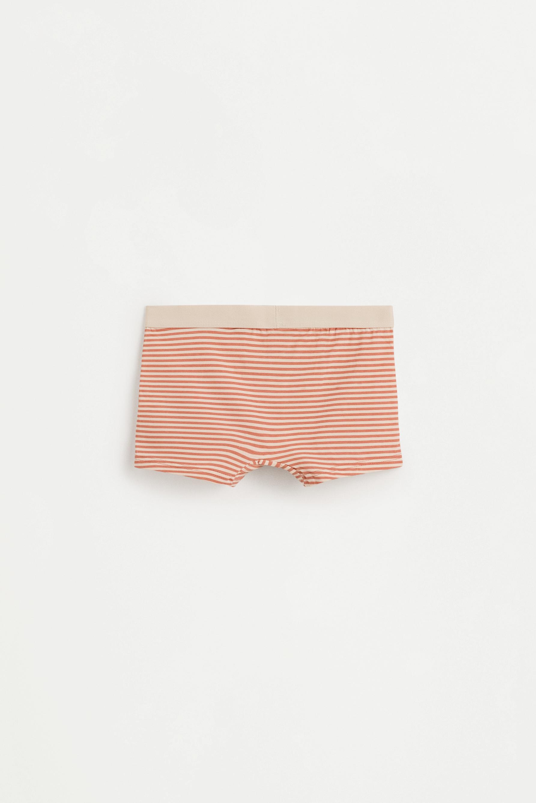 Contrast Boxer Briefs (7-Pack) — SALMON PINK