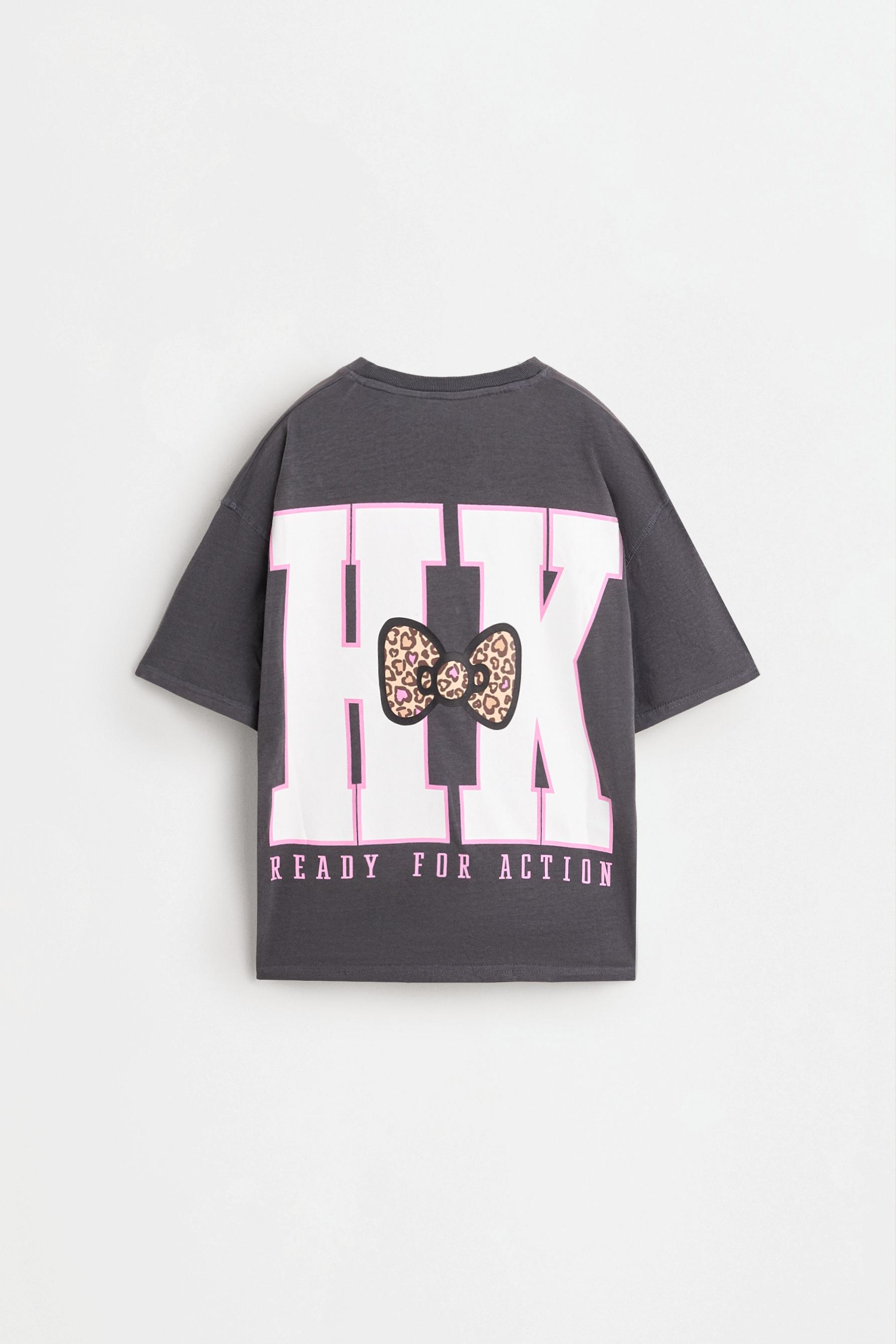 Hello Kitty and My Melody ©SANRIO T-shirt — ANTHRACITE GREY