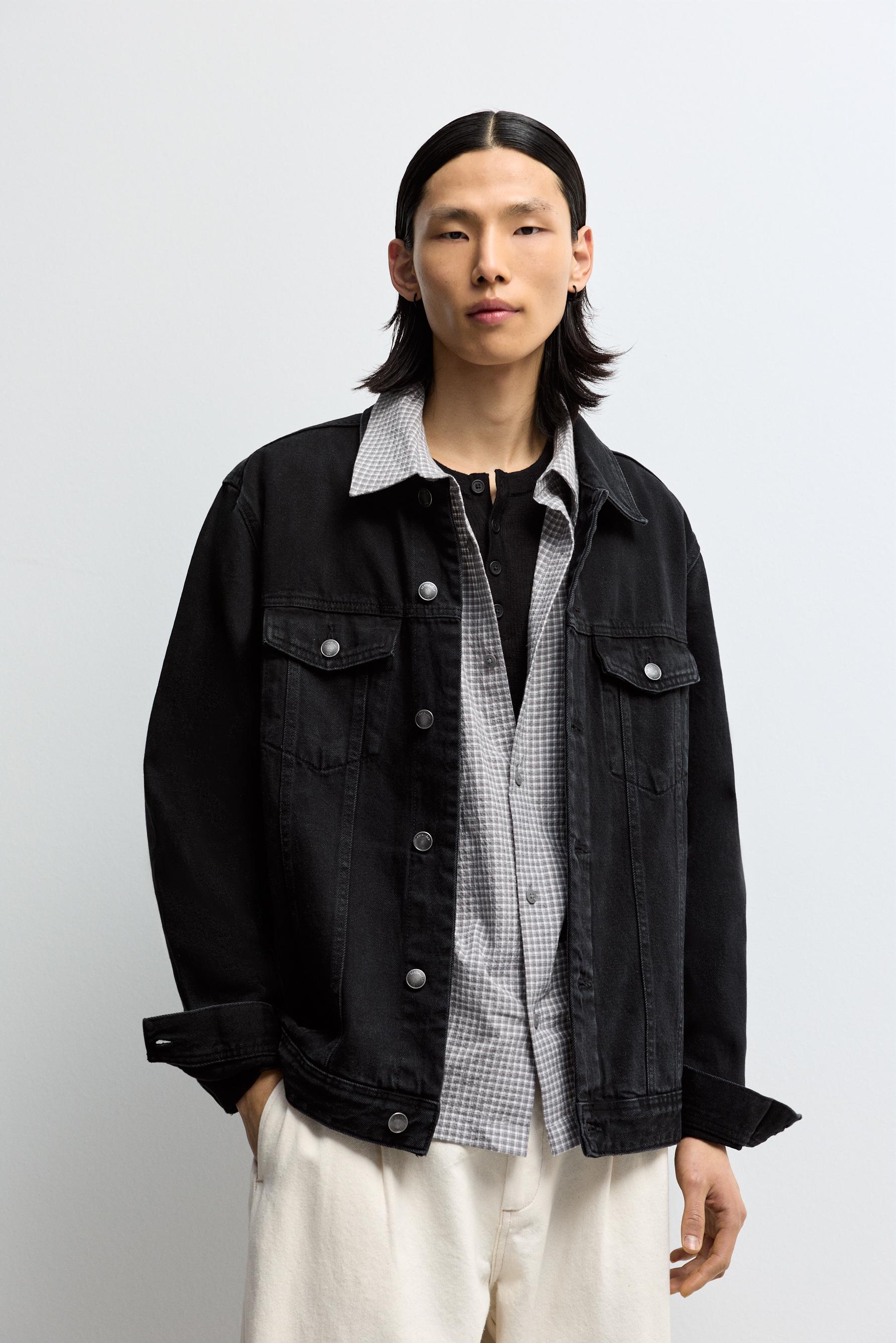 Cazadora denim bolsillos