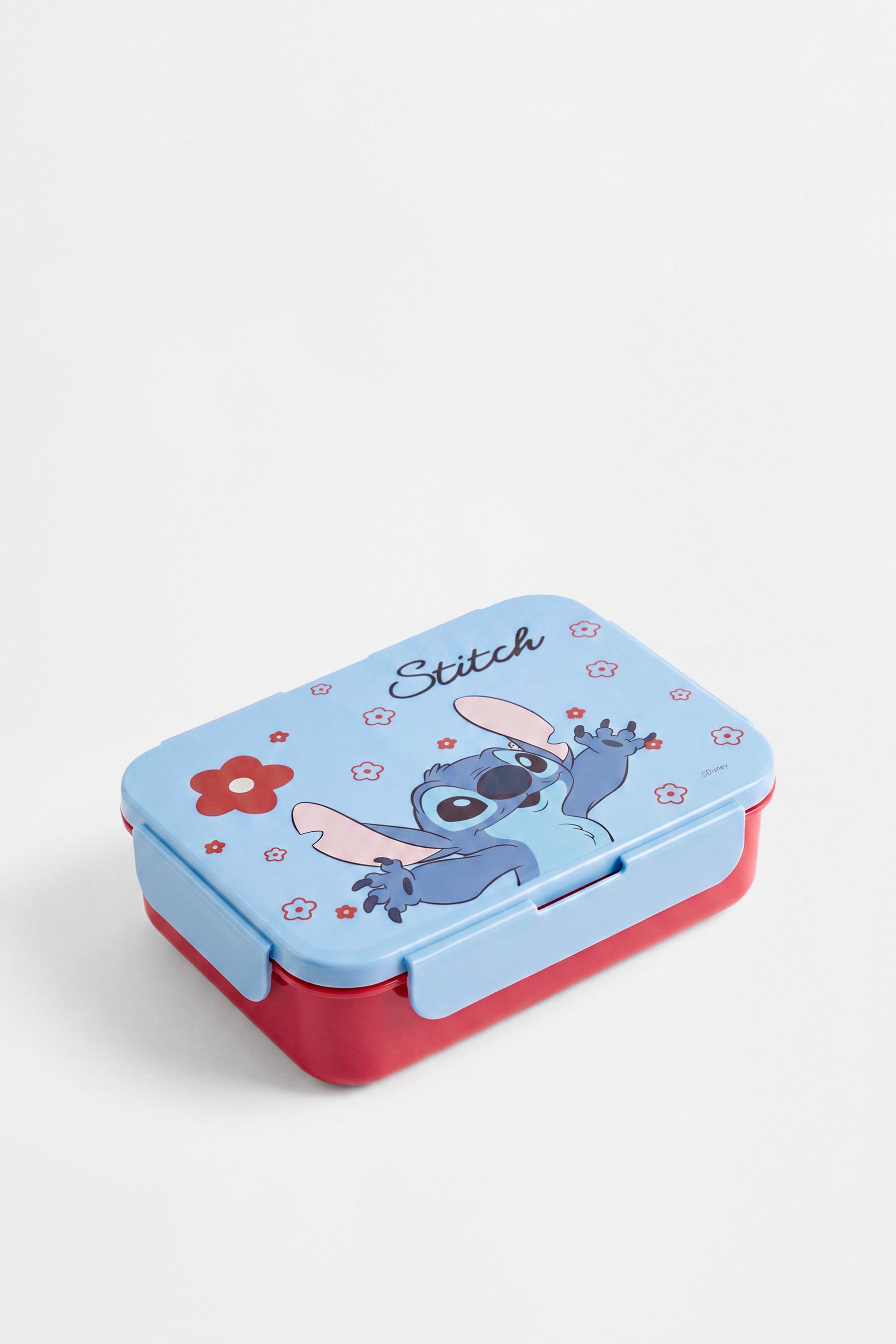 Stitch ©Disney compartment lunch box — BLUE