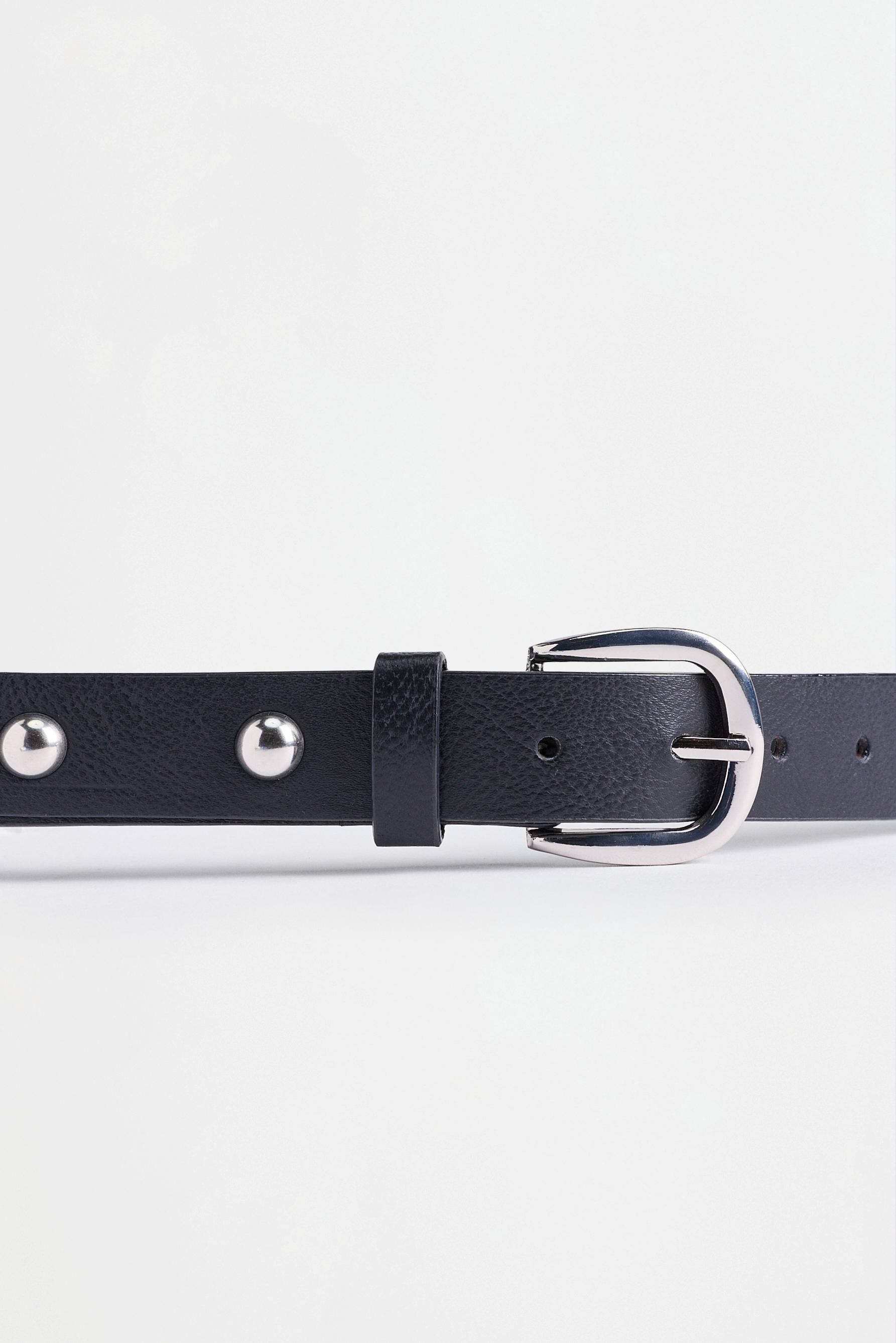 Studded belt — BLACK TONE