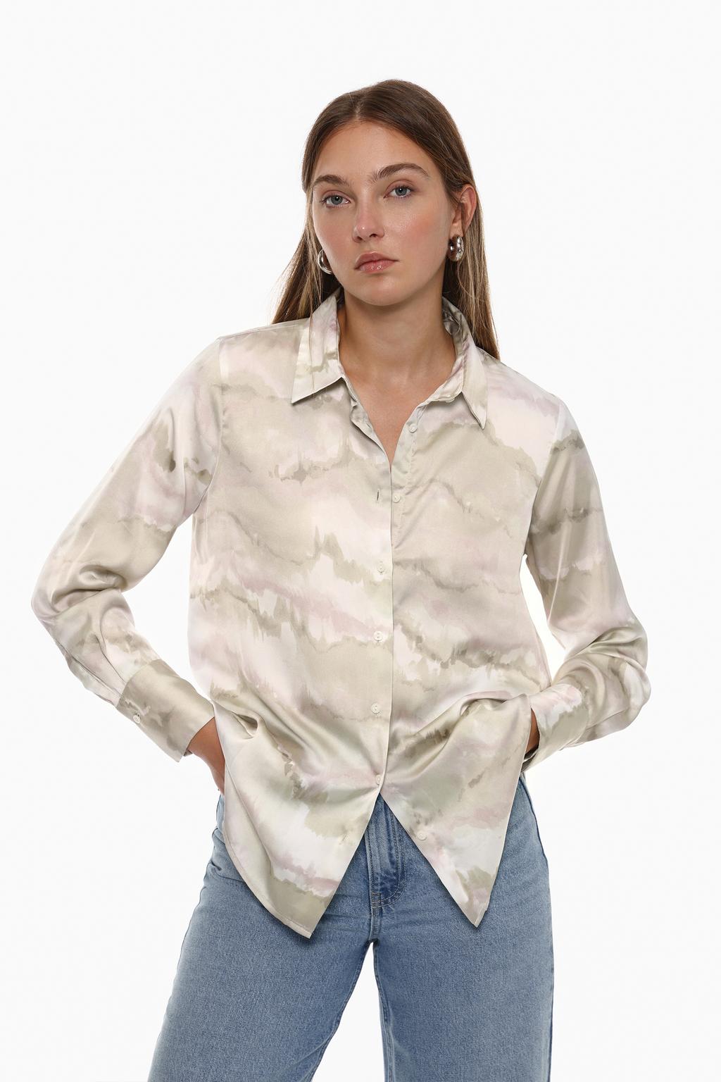 Satin shirt