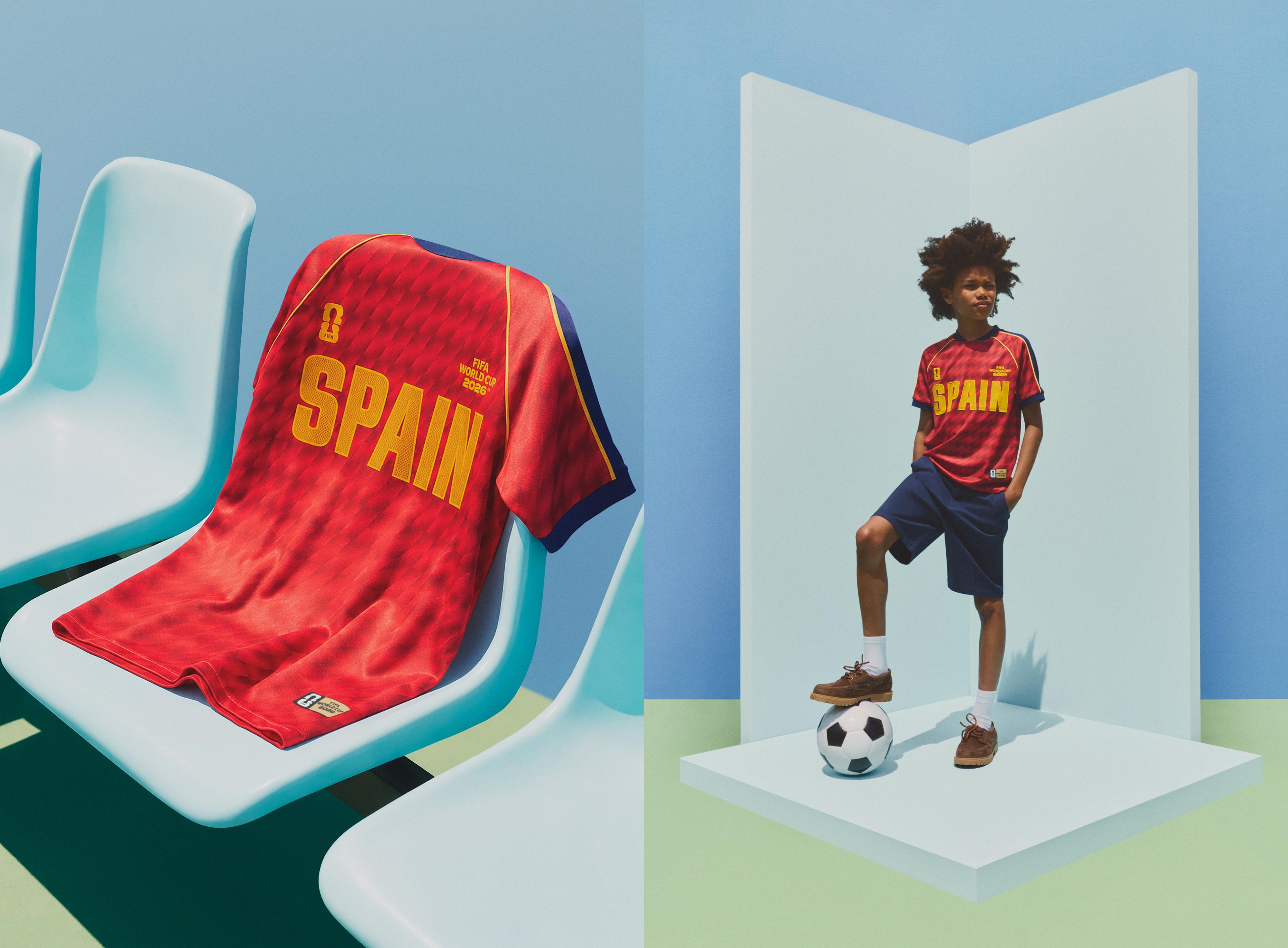 Kids | Spain FIFA World Cup™ 2026 Official Licensed Product T-shirt — RED