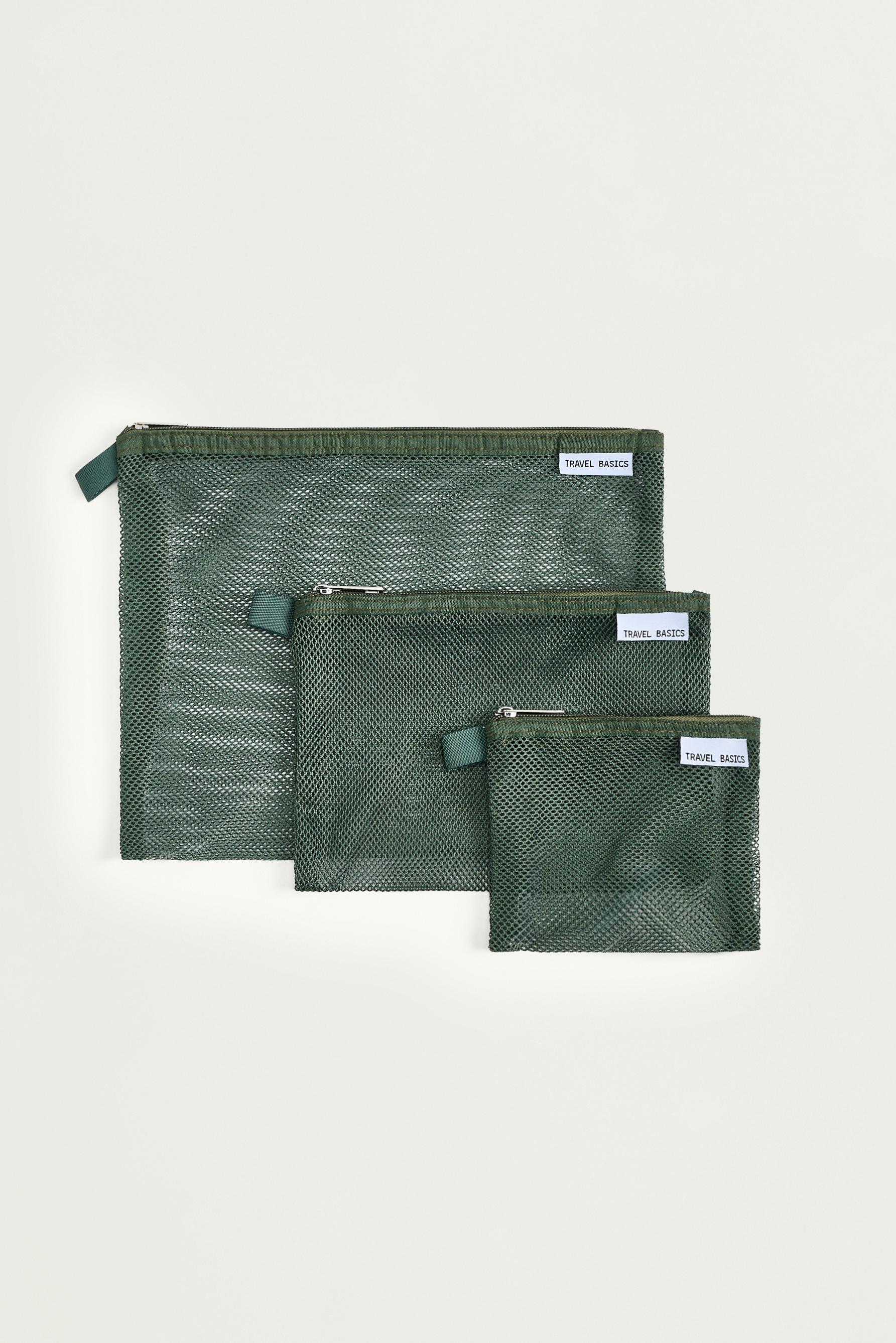 Pack 3 bolsas rejilla