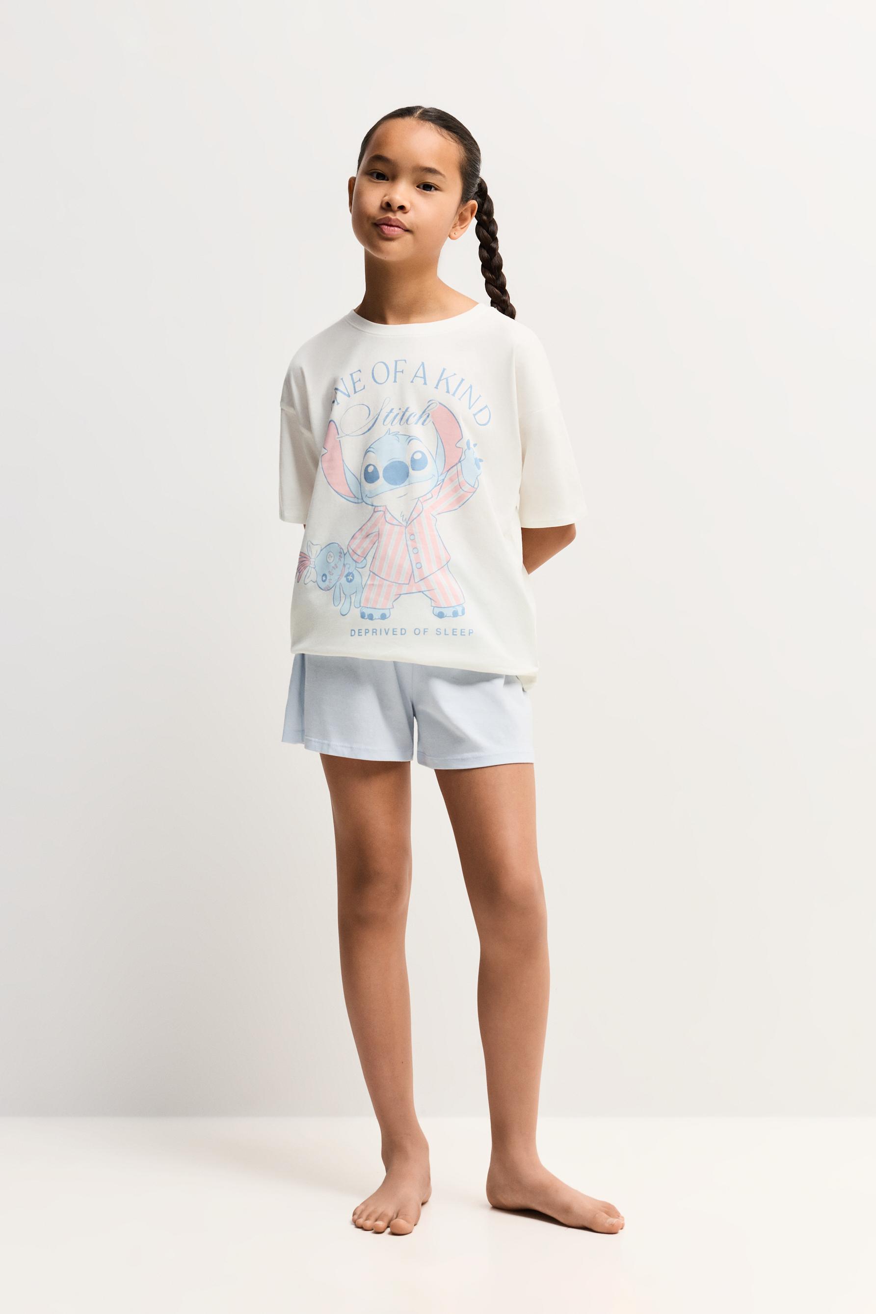 Stitch ©Disney short pyjamas — OFF WHITE