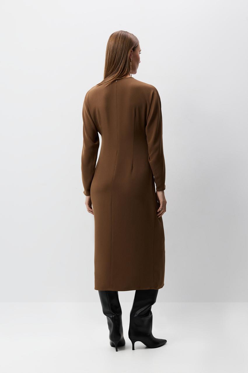 brown batwing dress Hypnotic Batwing Mini Dress  Elizabeth Anthony