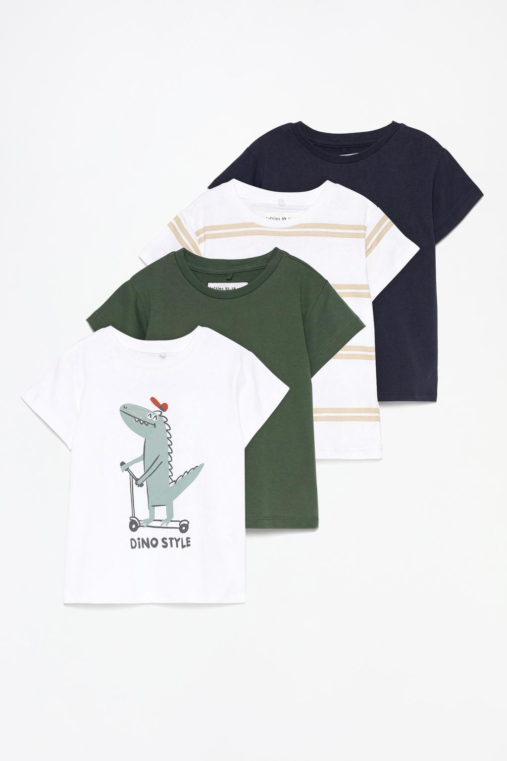 Pack of 4 assorted T-shirts