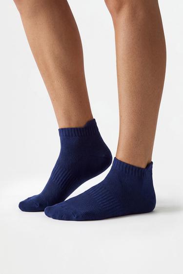 Sports ankle socks (5-pack) — BLUE 4