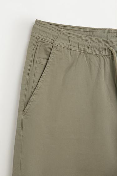 Slim fit jogger trousers — KHAKI 5