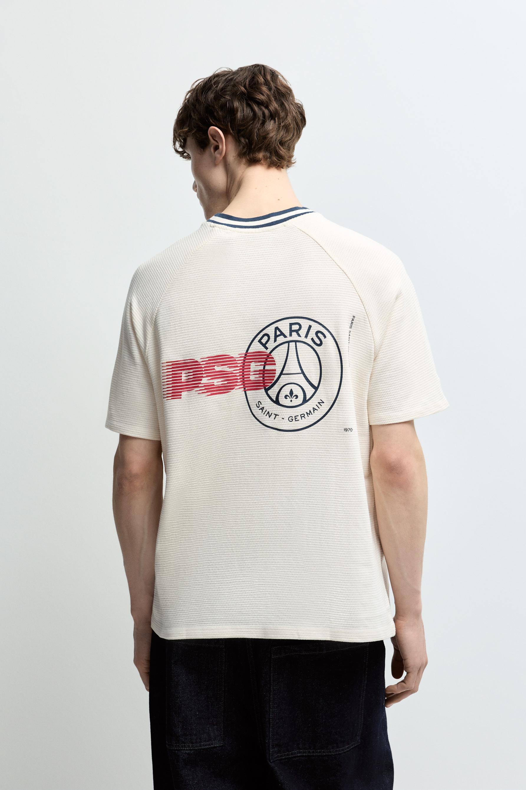 Paris Saint-Germain x Lefties textured T-shirt — BUTTER