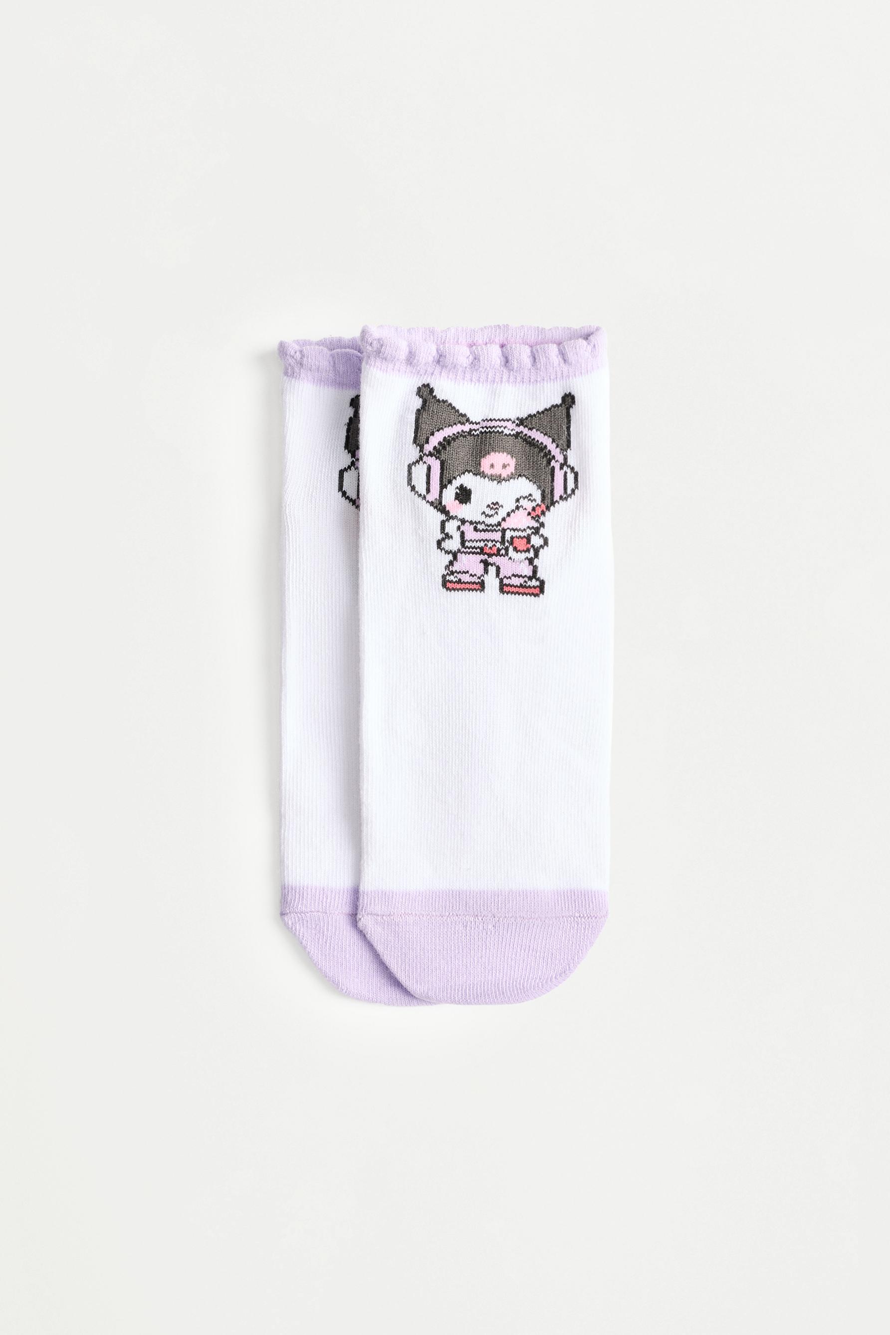 Hello Kitty ©SANRIO ankle socks (4-pack) — LILAC