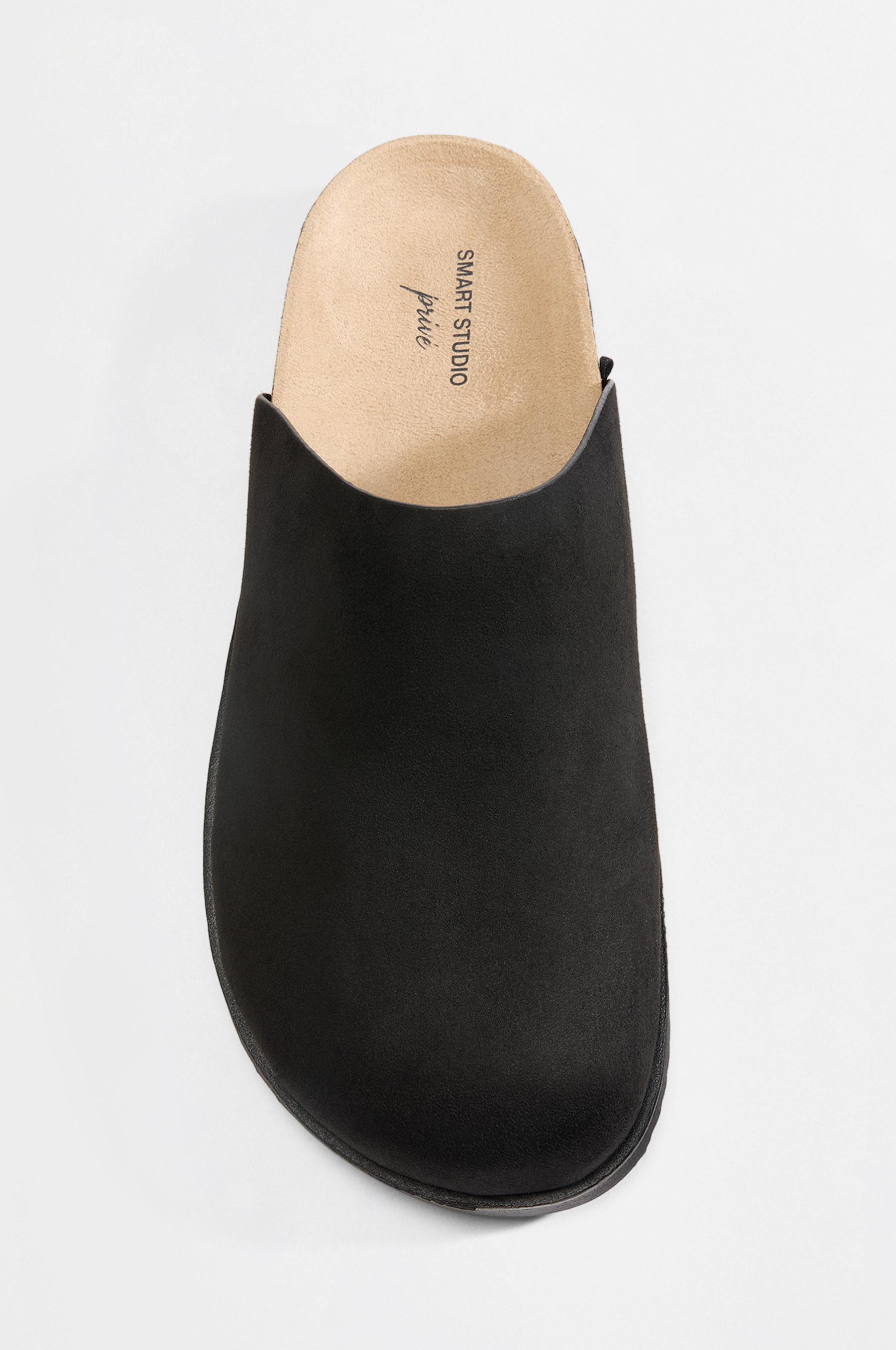 Dress clogs — BLACK