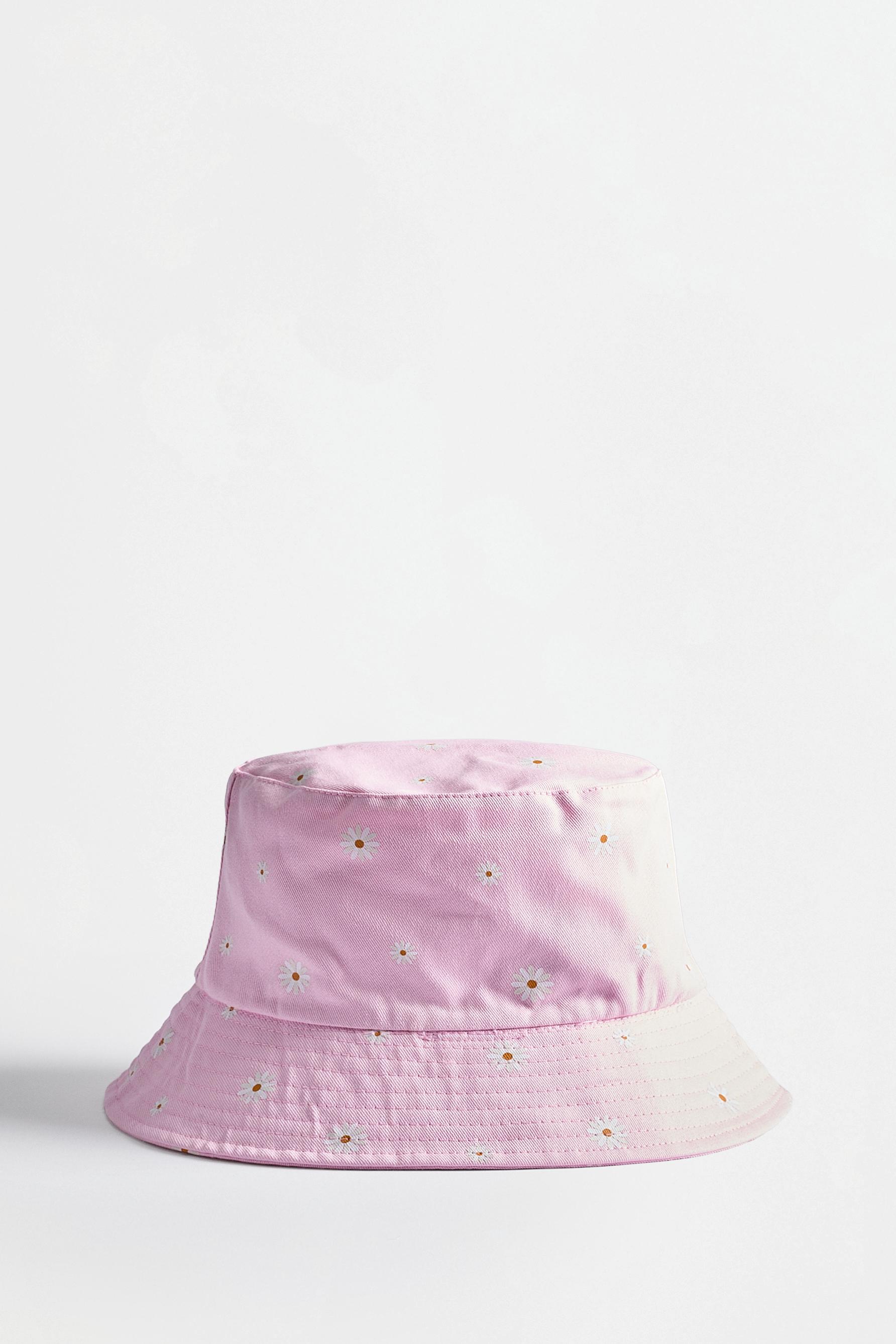 Daisy bucket hat — LILAC