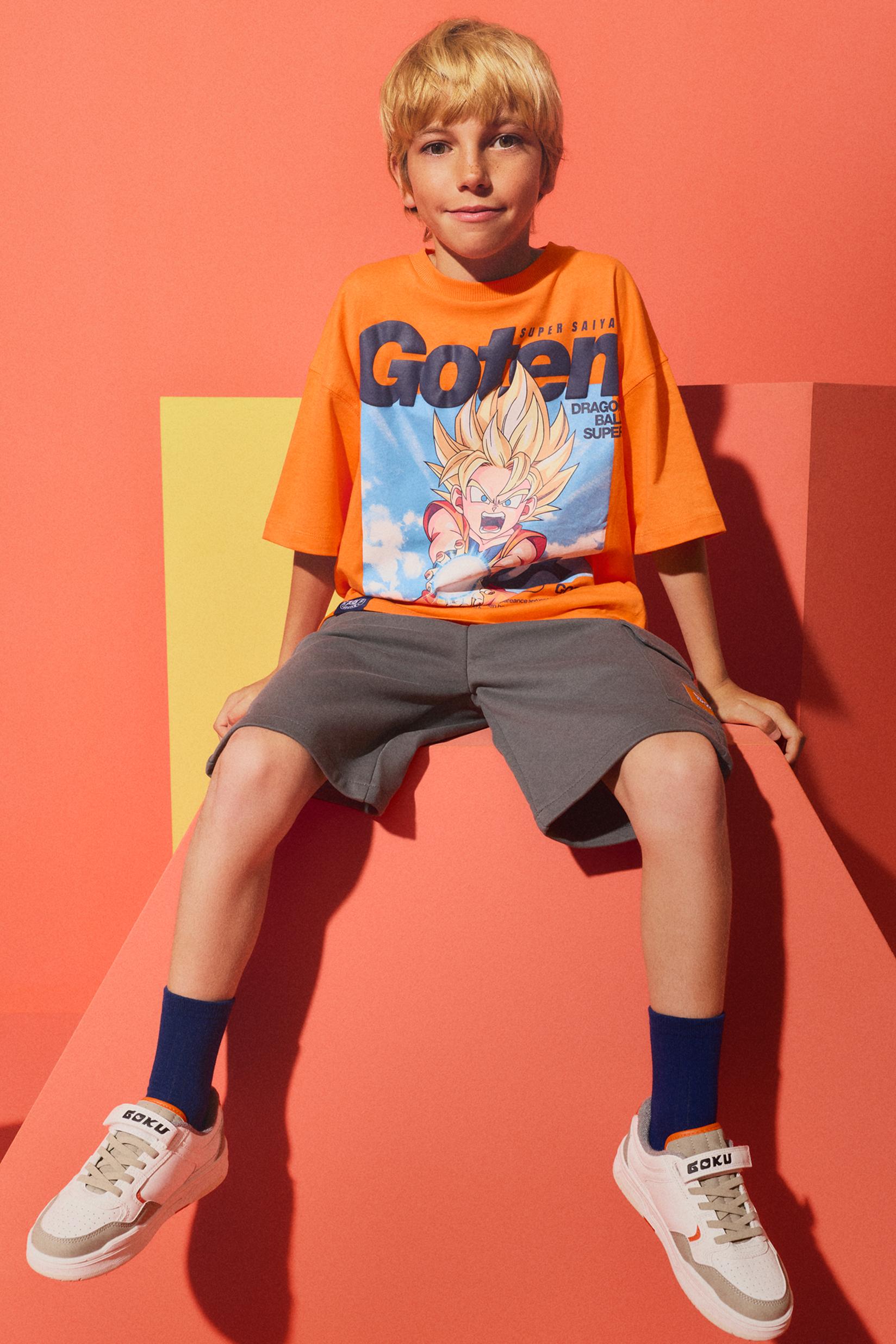 Goten Dragon Ball ©Bird Studio T-shirt — ORANGE