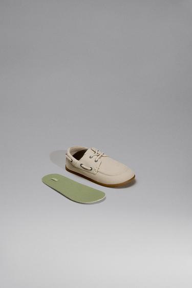 BAREFOOT BOAT SHOES — BEIGE 4