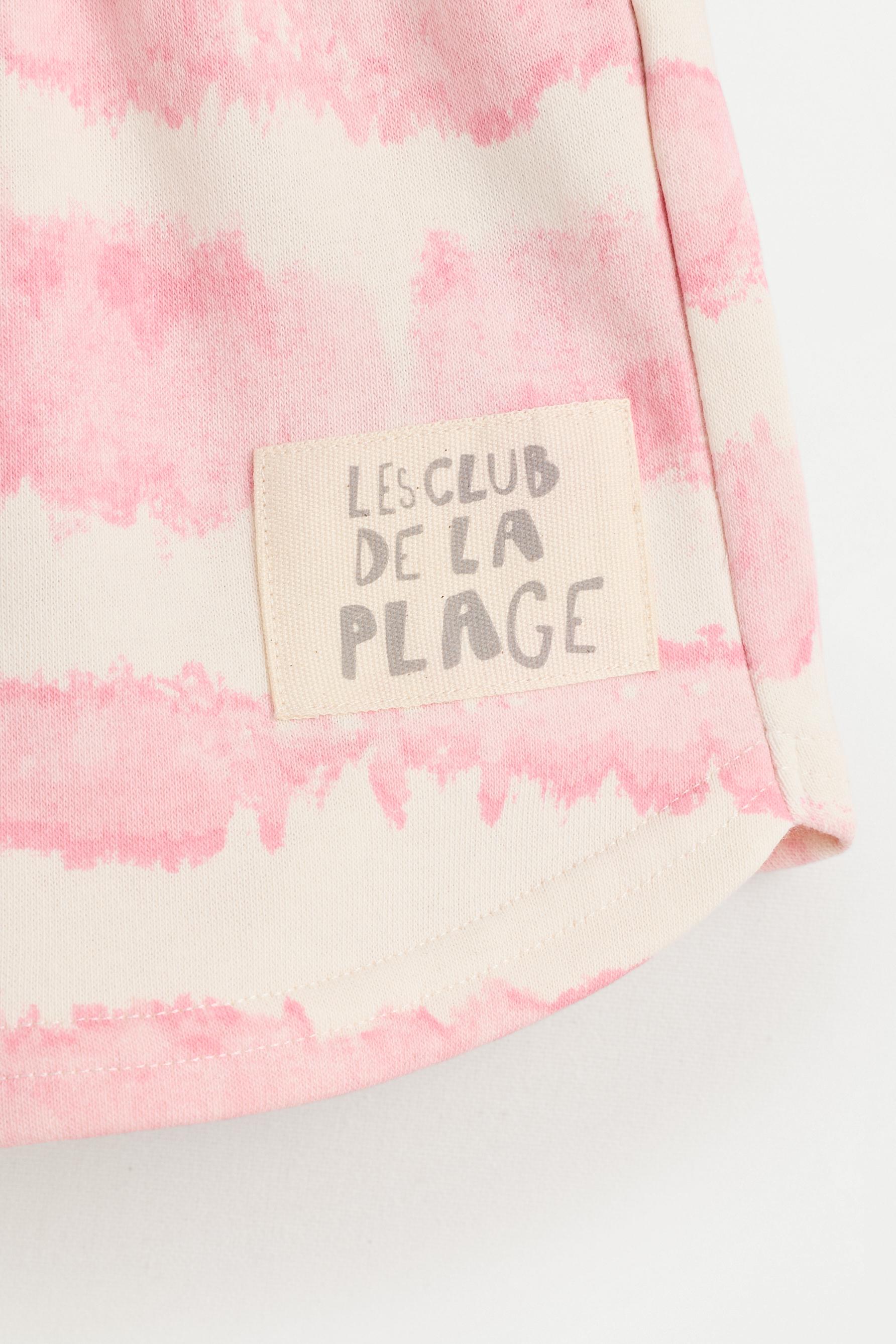 Patch shorts — ECRU