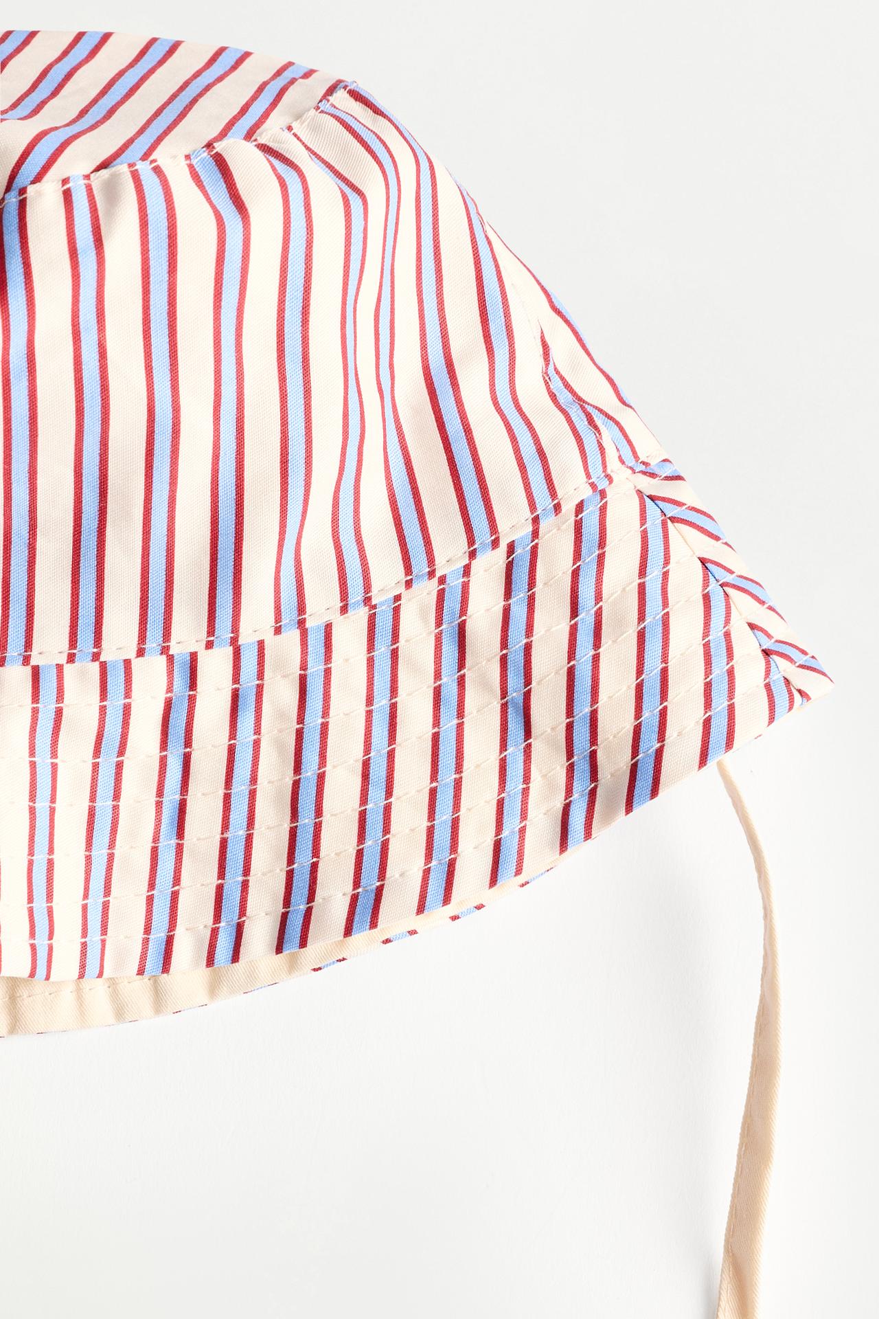 Striped bucket hat — VARIOUS