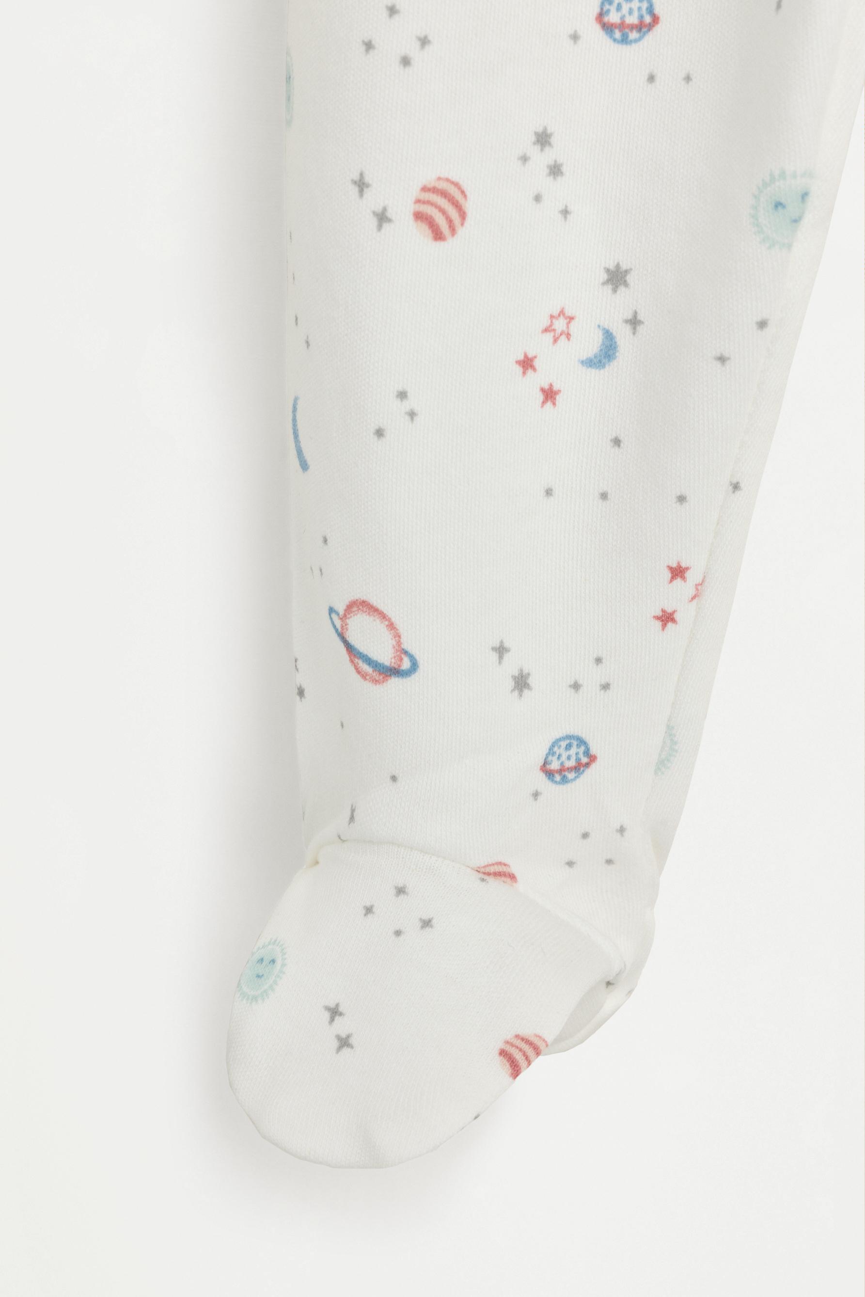 Interlock bodysuit, footed leggings and hat set — WATER GREEN