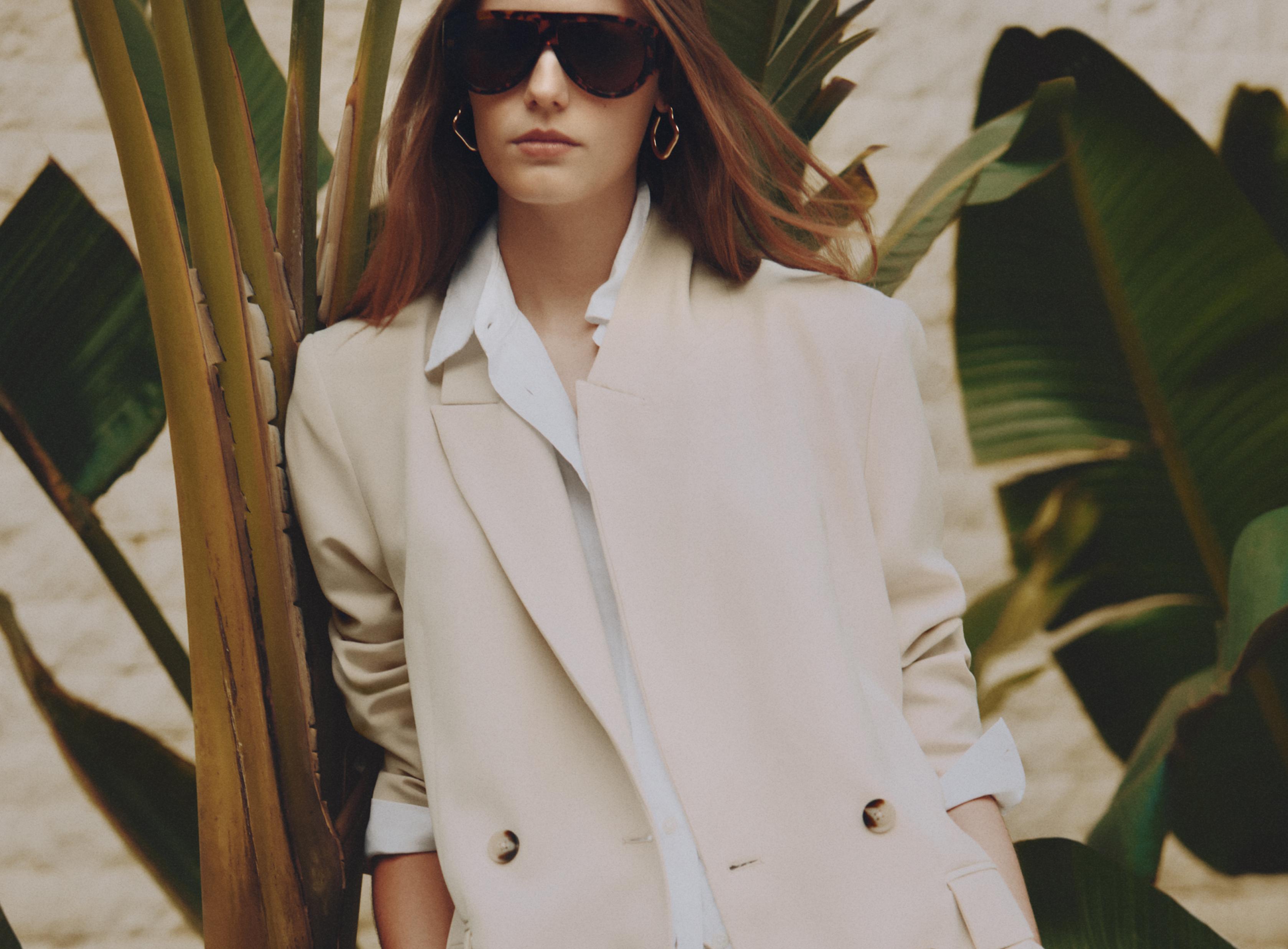 Tortoiseshell aviator sunglasses — TORTOISESHELL