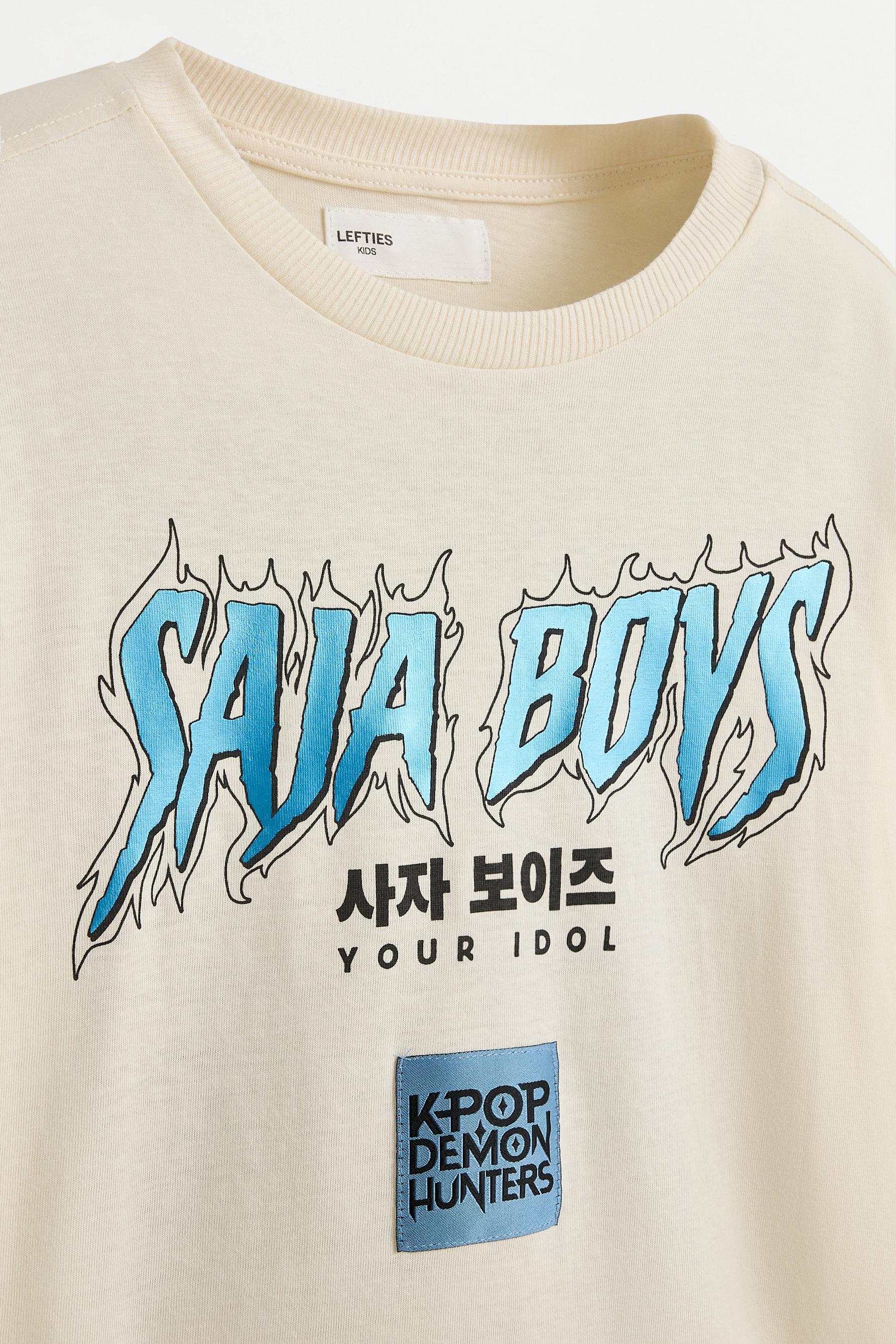 Saja Boys K-Pop Demon Hunters™/© Netflix T-shirt — WHITE