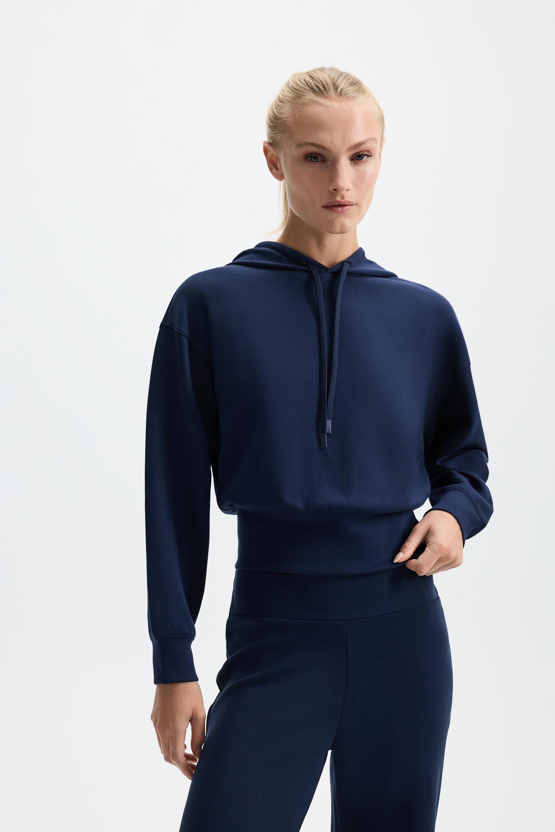 Fluid hoodie — DARK BLUE