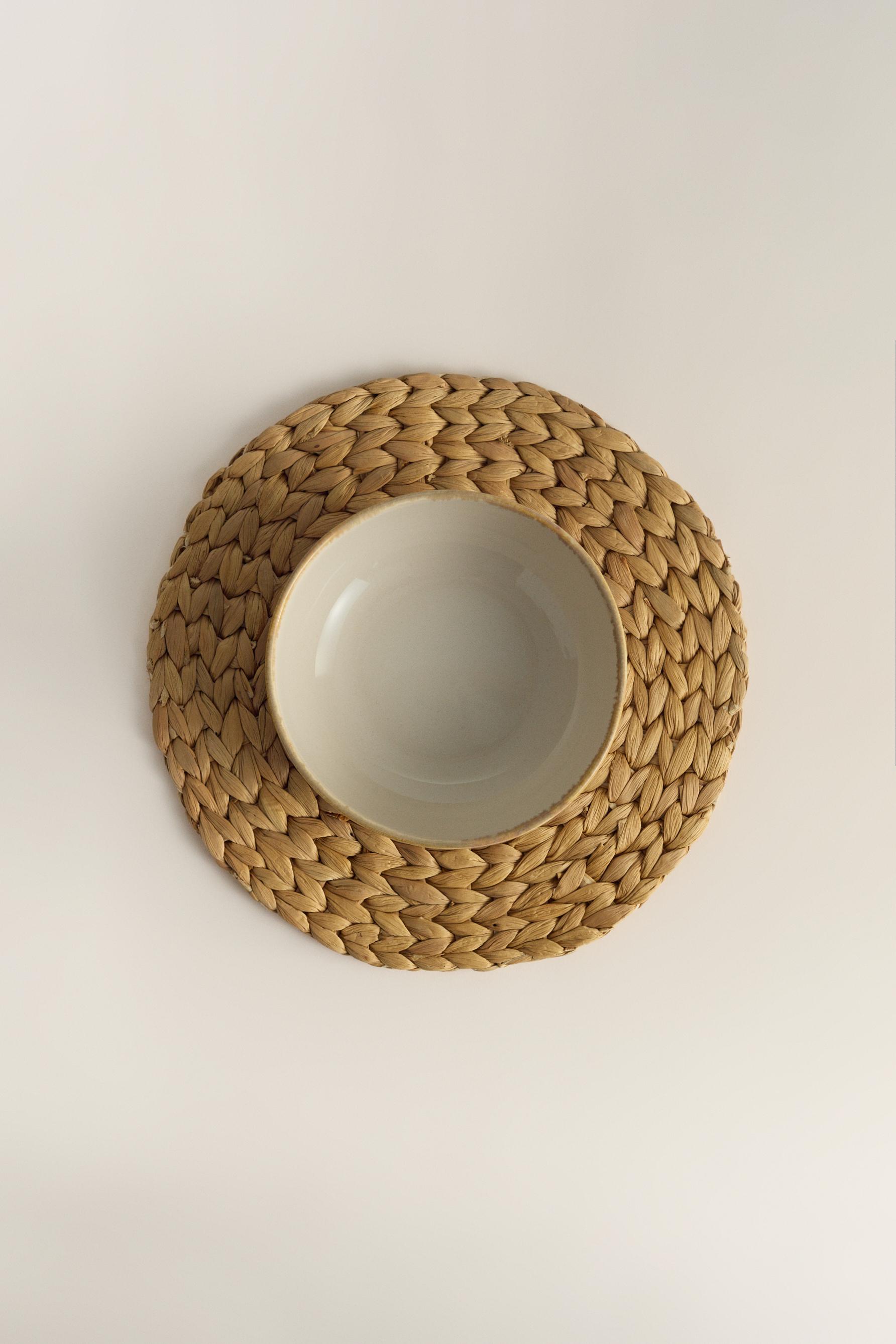 Base para tachos de fibra vegetal
