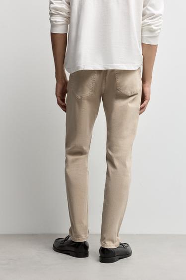 Slim jeans — PALE OCHRE 4