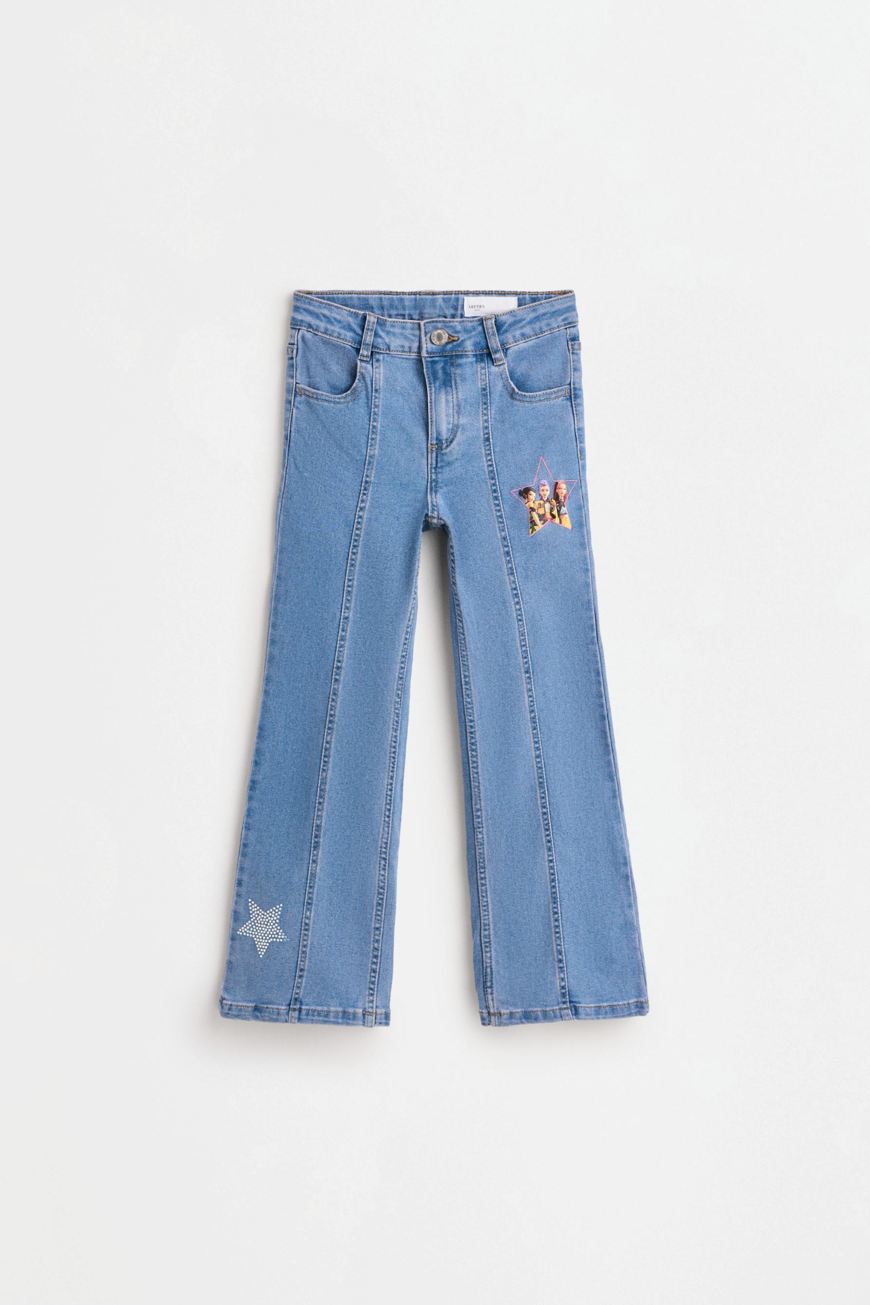 Jeans wide leg Huntrix K-Pop Demon Hunters ™/© Netflix