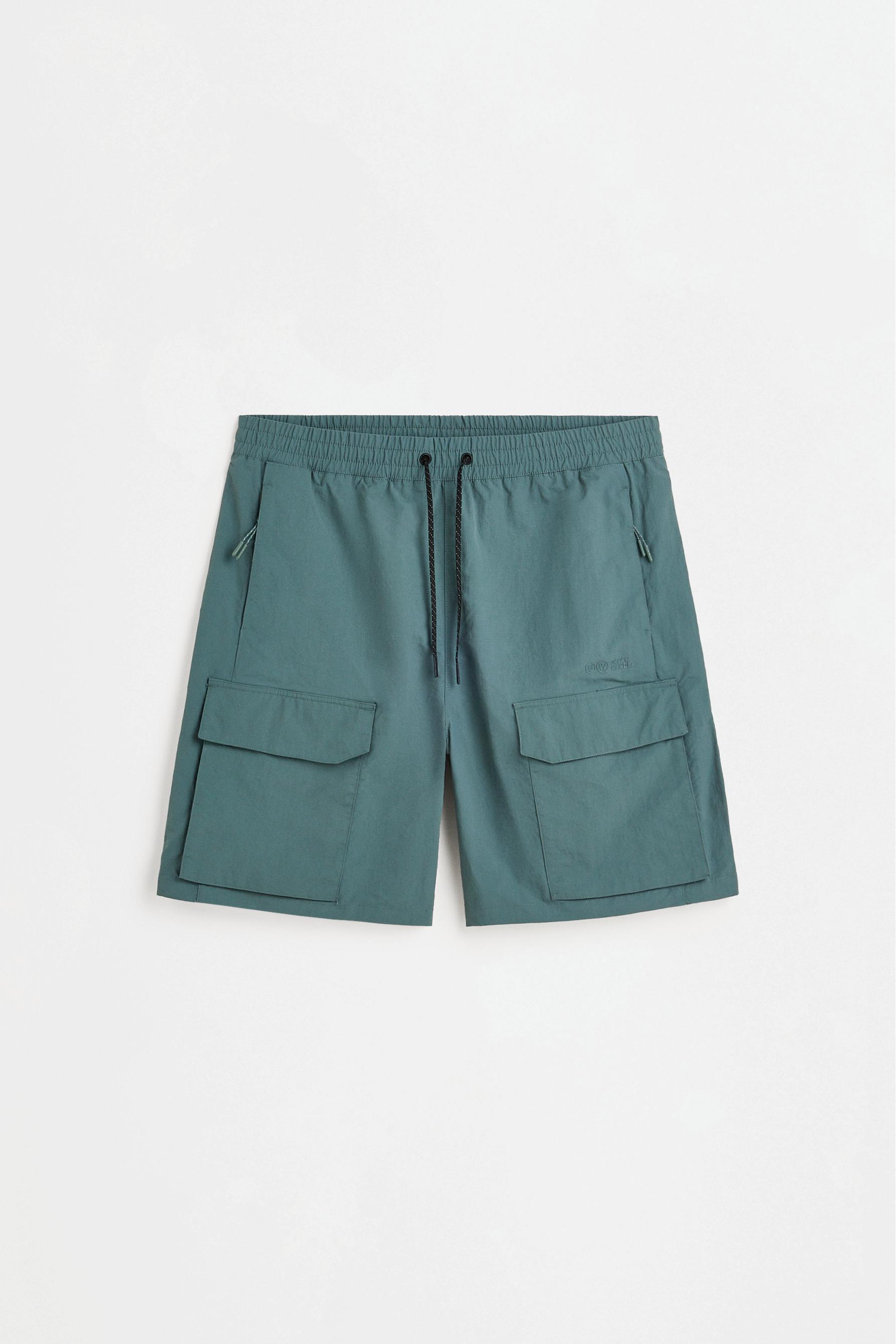 Outdoor cargo Bermuda shorts — EMERALD GREEN