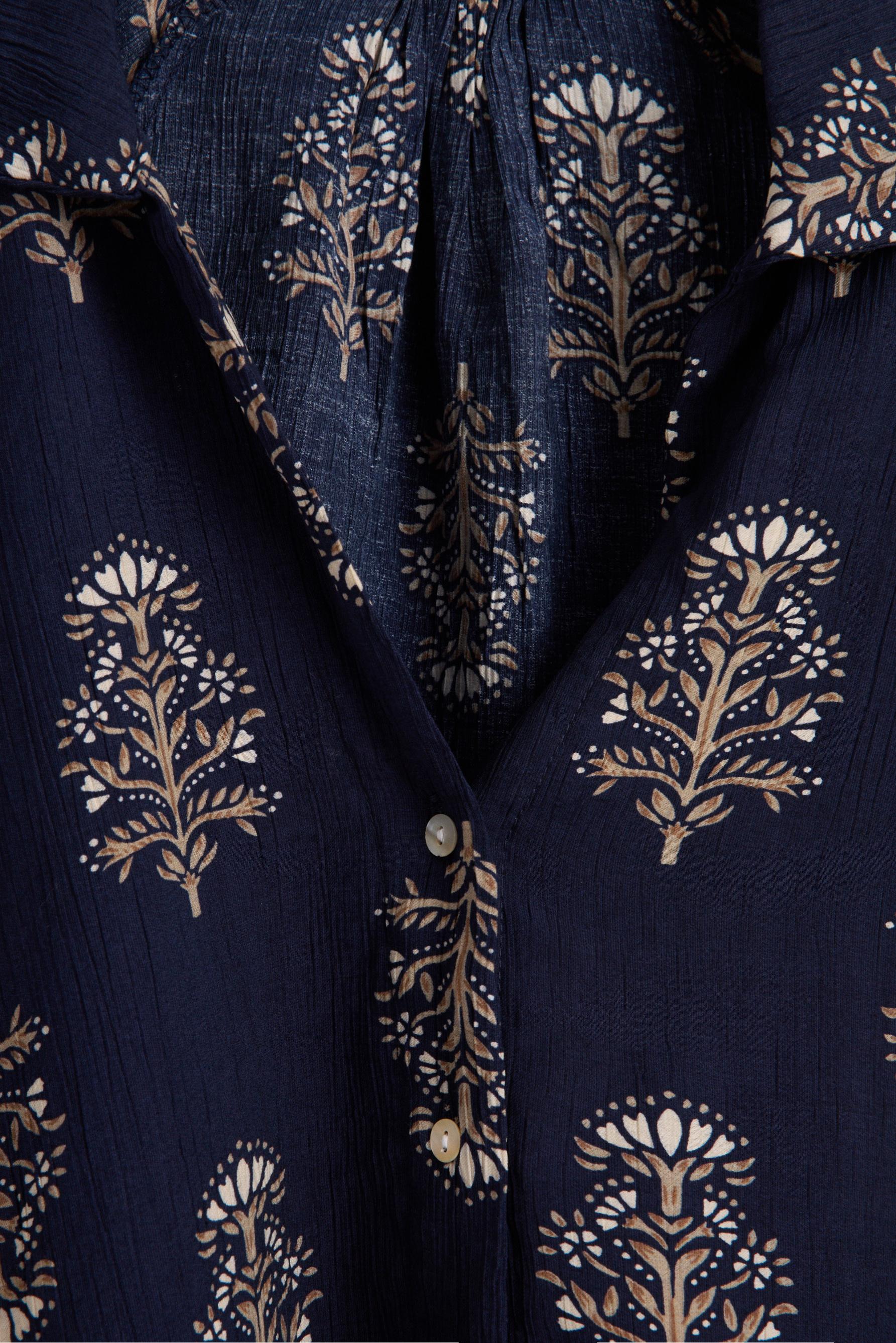 Texture shirt — DEEP BLUE
