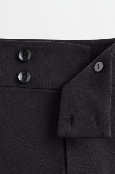 Wide waistband shorts — BLACK 7