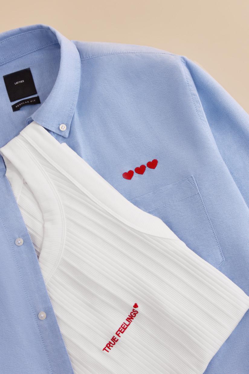 Oxford shirt — PALE BLUE