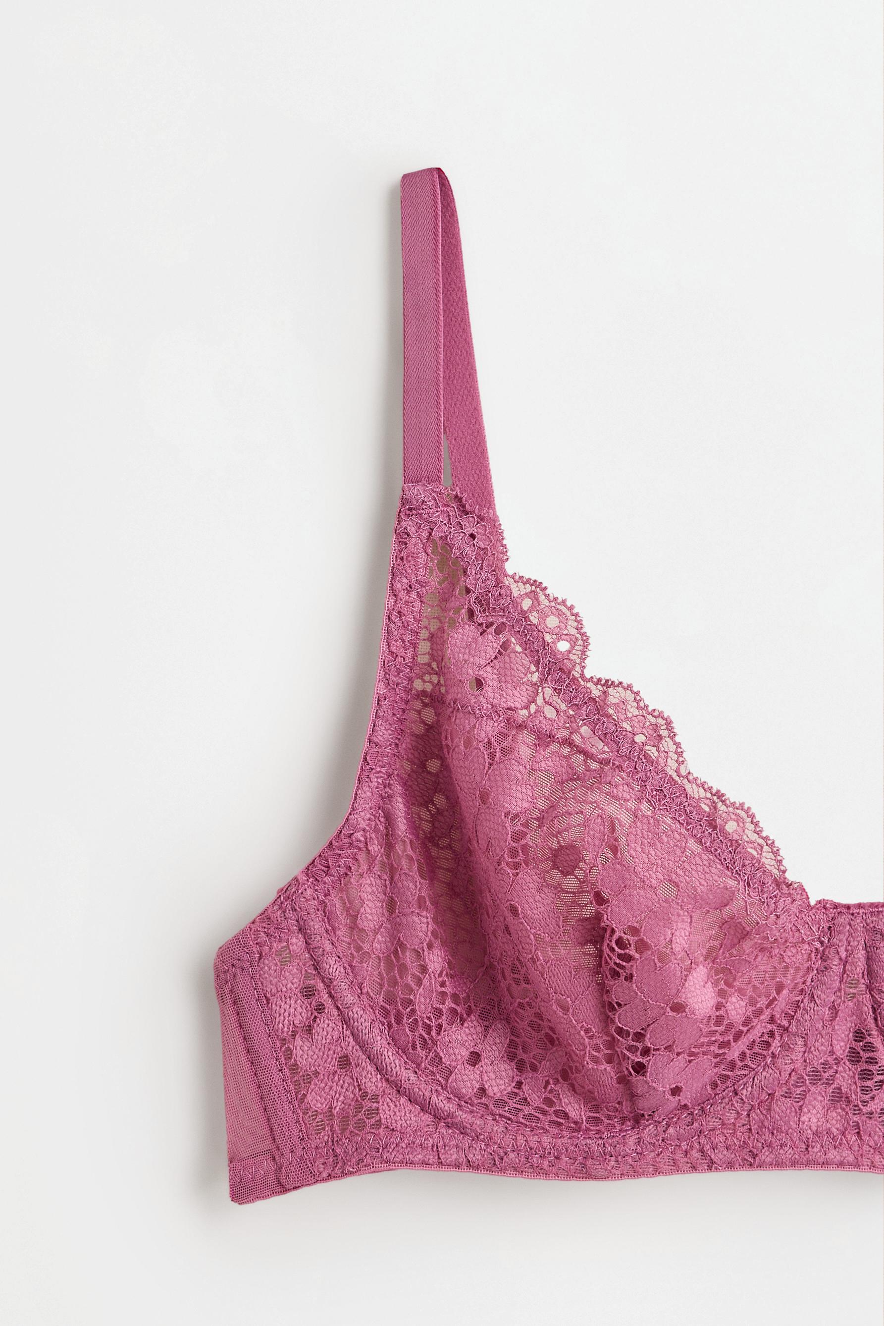 Lace bra — PINK
