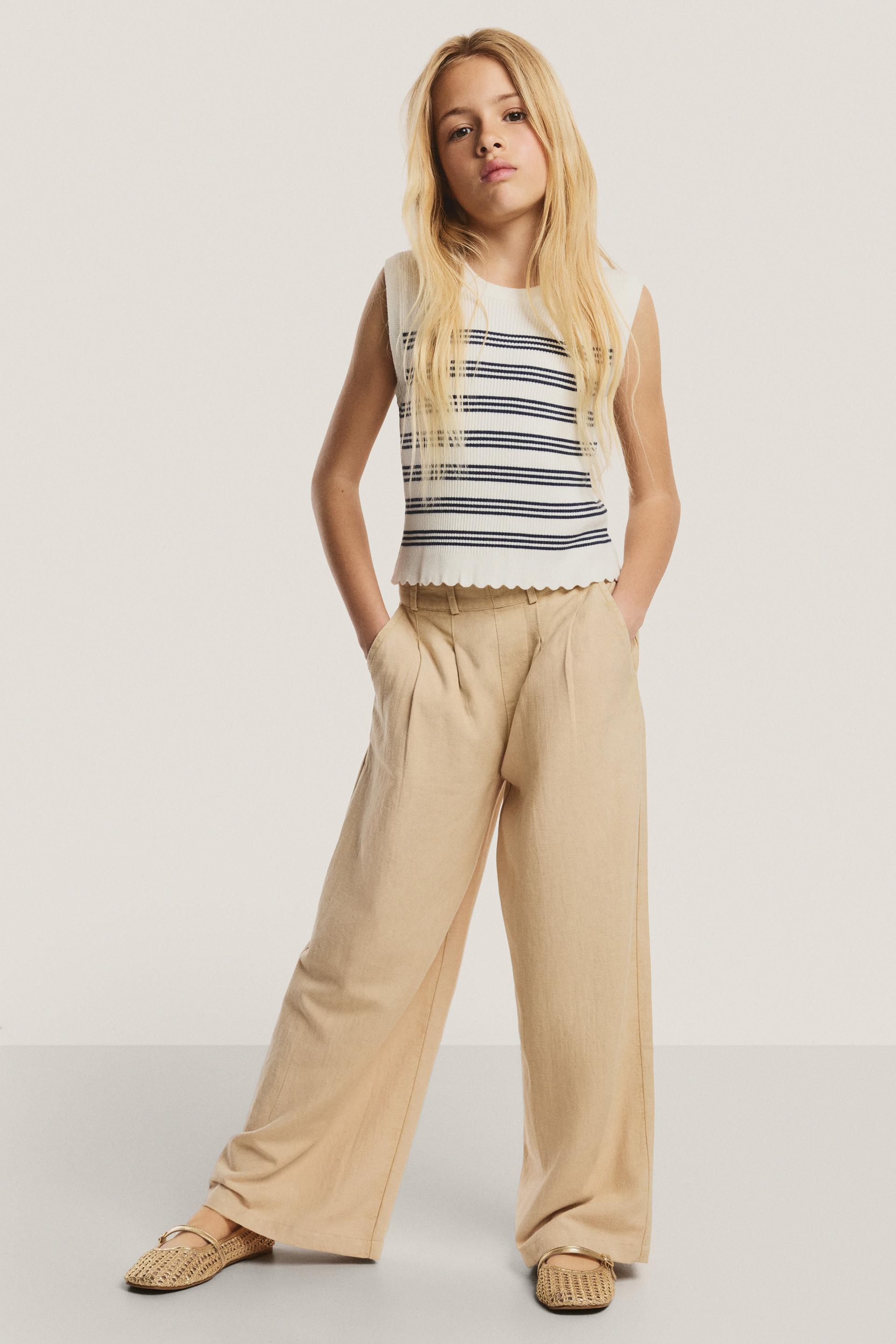 Top canalé bajo ondas