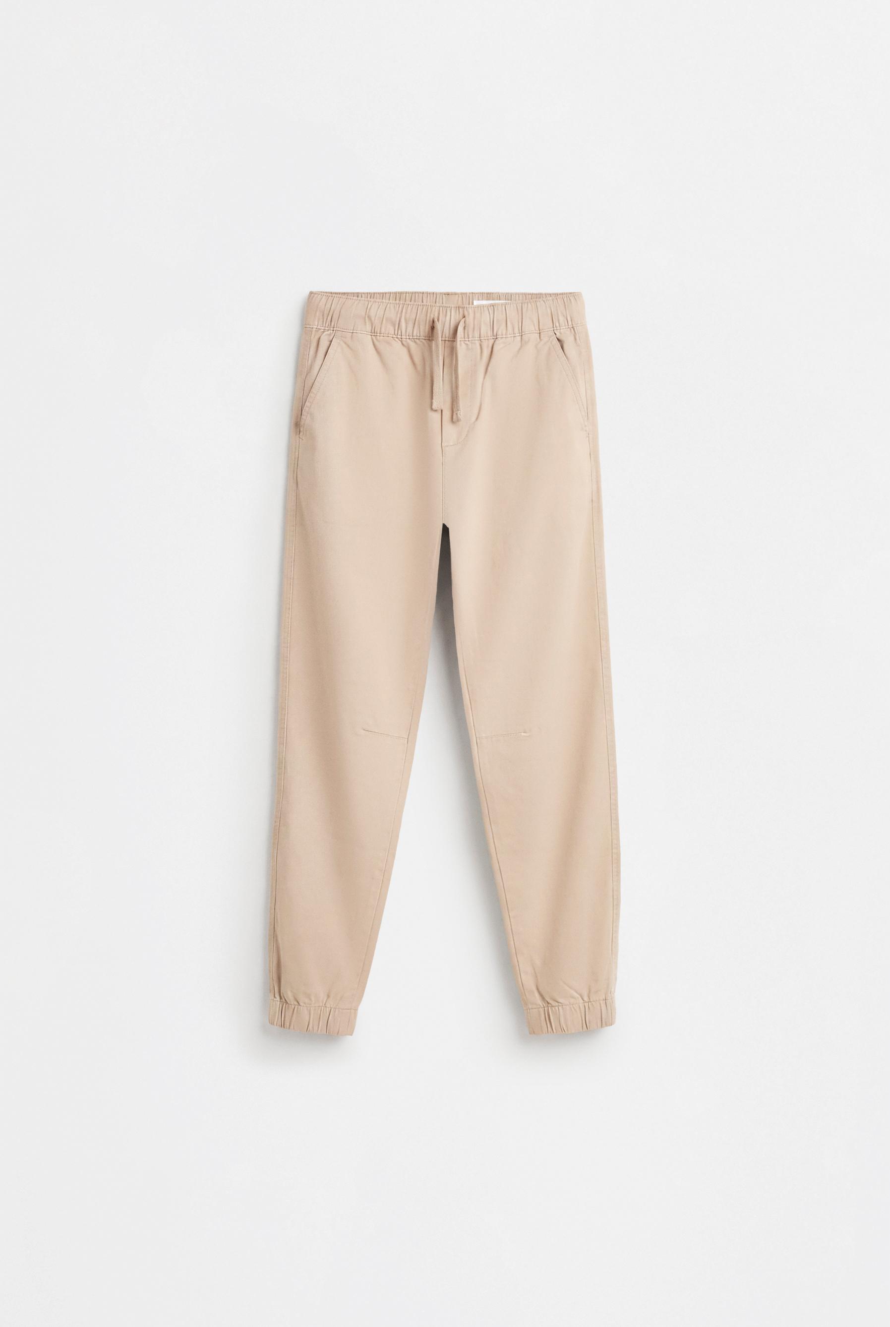 Joggers — PALE OCHRE