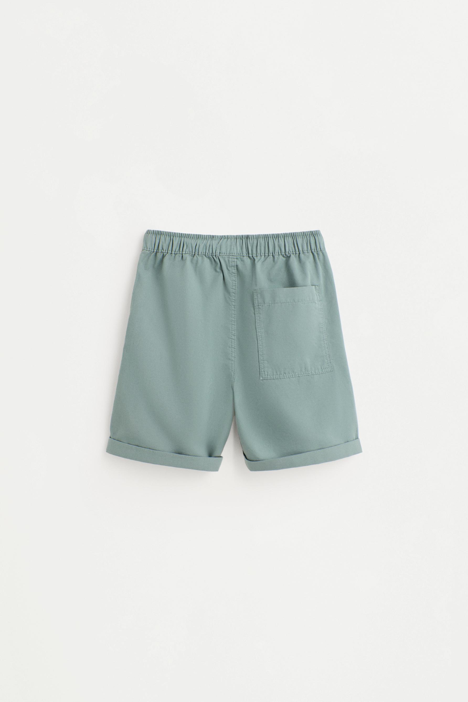 Bermuda jogger shorts — BLUISH GREEN