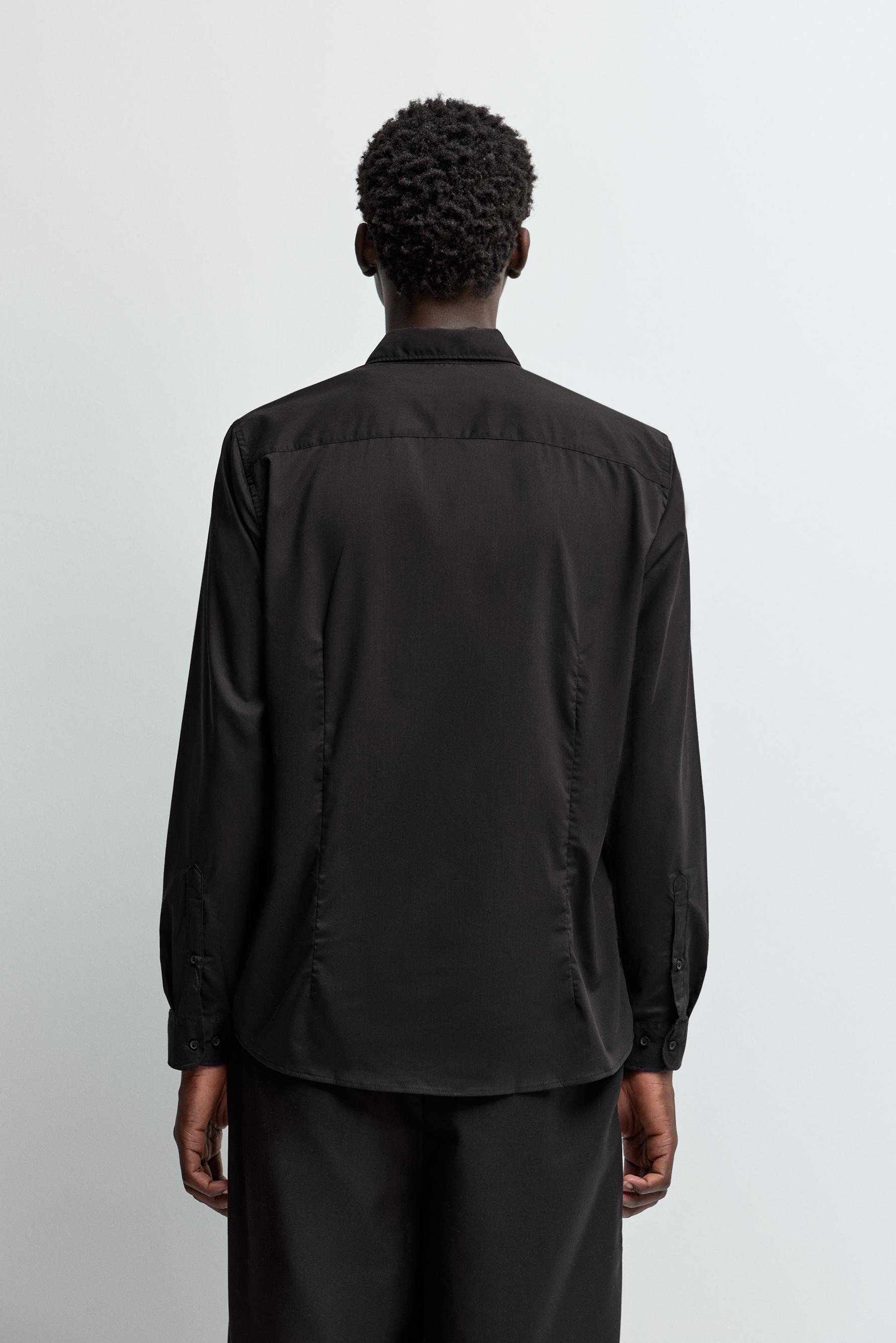 Basic shirt — BLACK