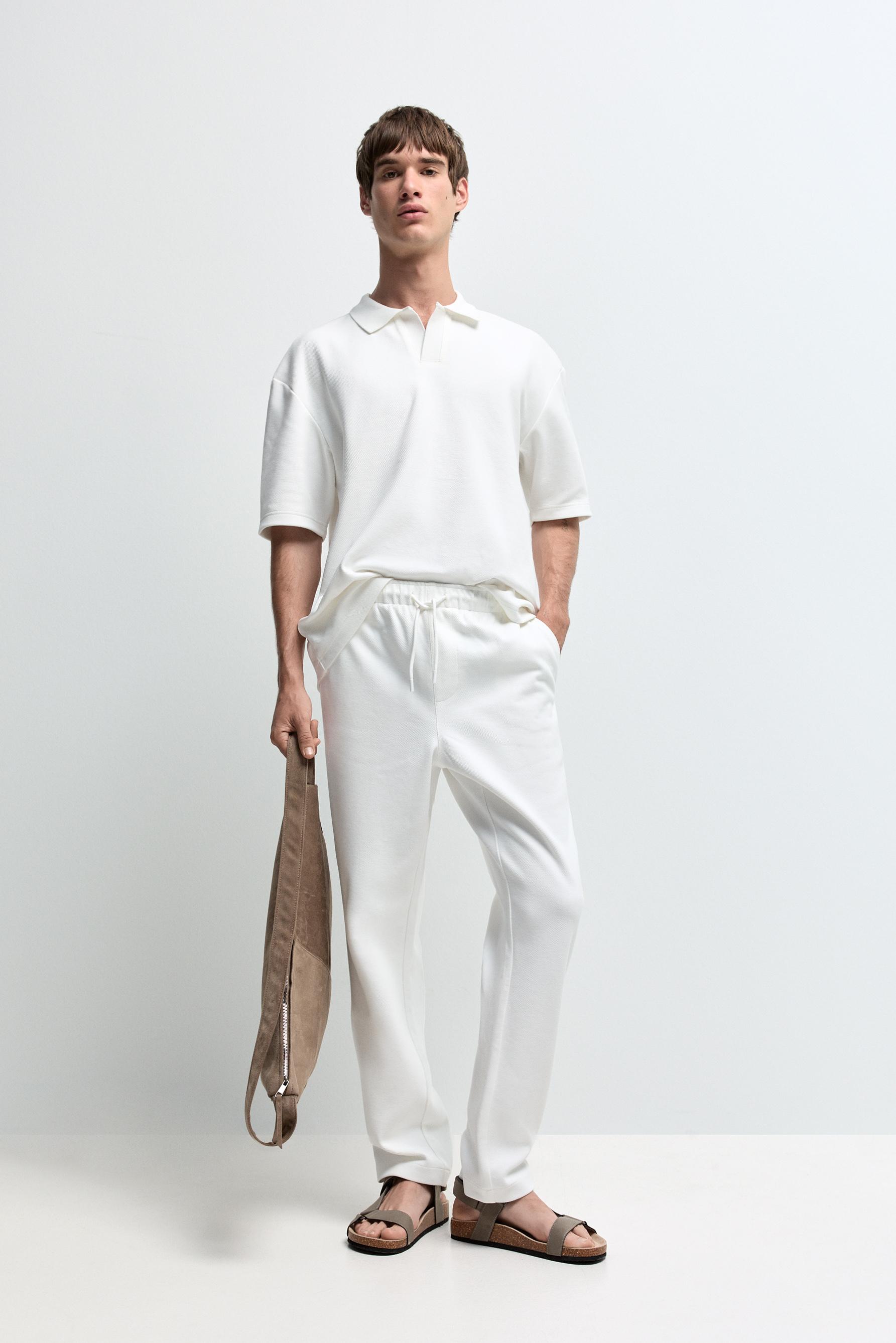 Pantalón jogger estructura