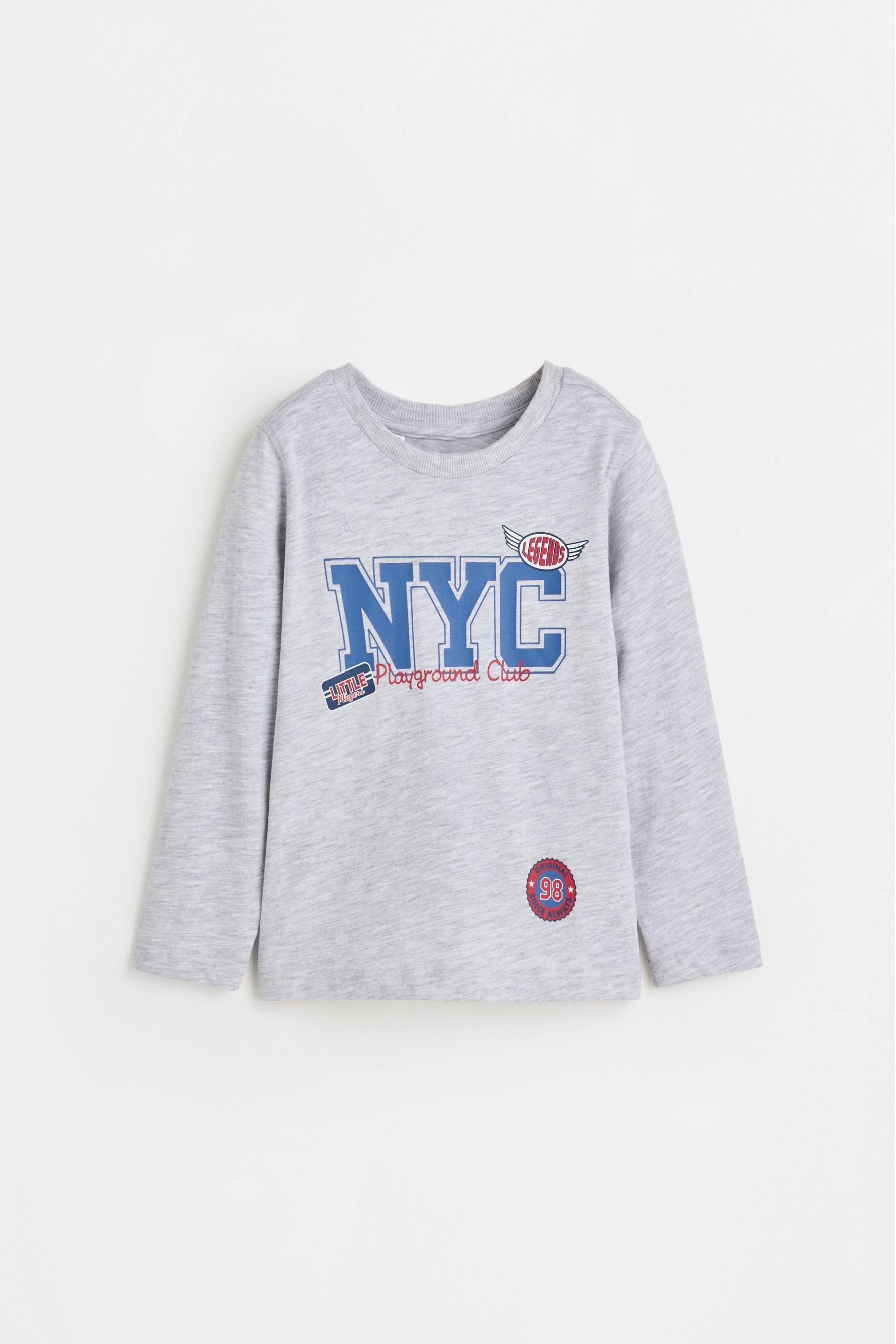 Pack of 2 assorted T-shirts — GREY MARL