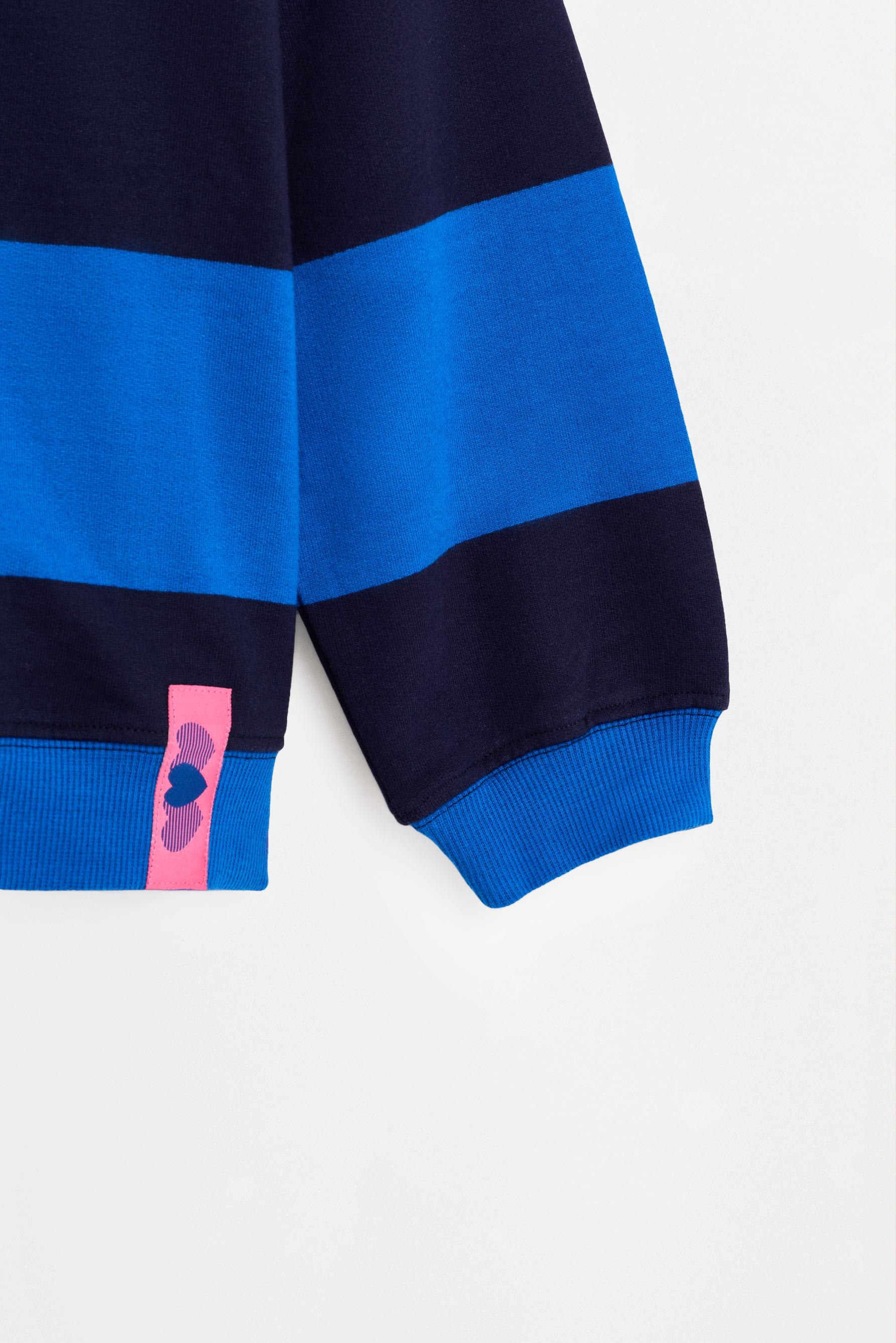 Stitch ©Disney striped sweatshirt — INDIGO BLUE