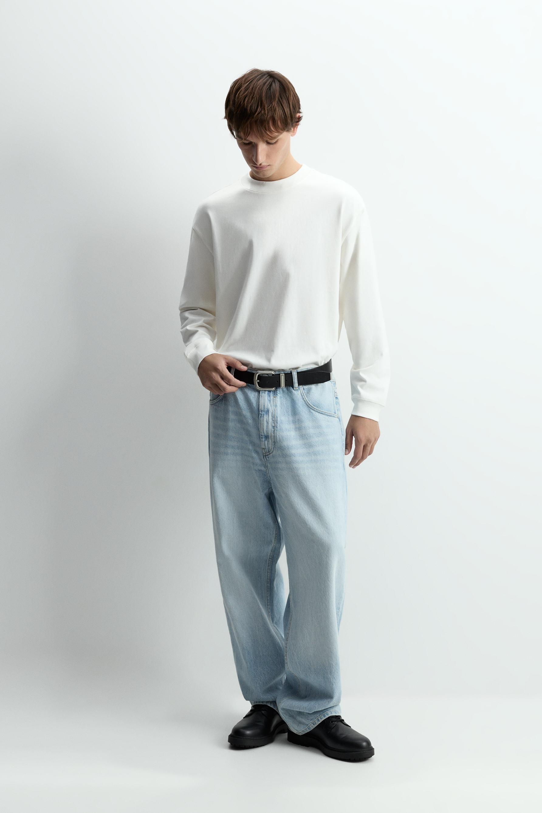 Basic heavy jersey T-shirt — OFF WHITE